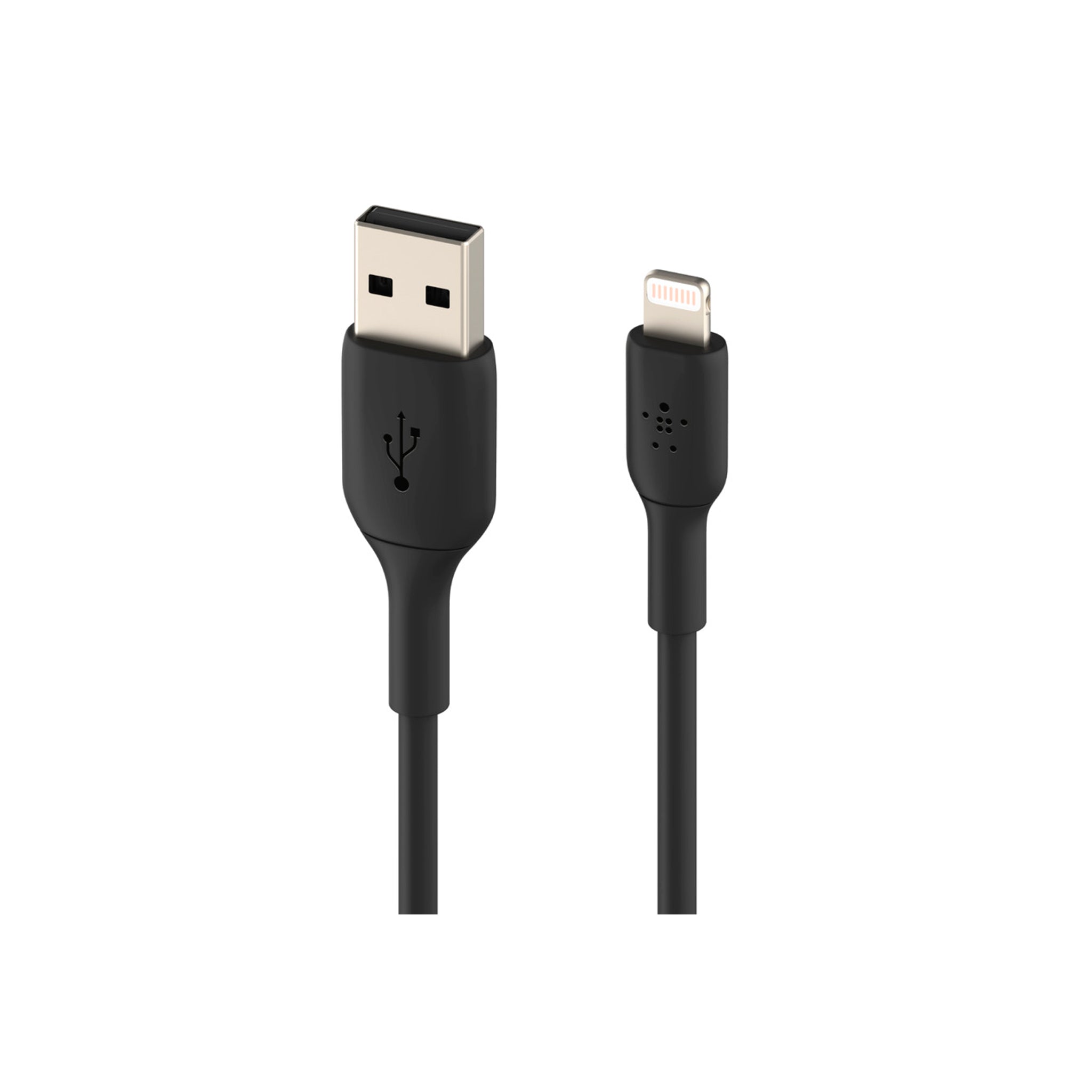 Belkin - Boost Up Charge Usb A To Apple Lightning Cable 3ft - Black