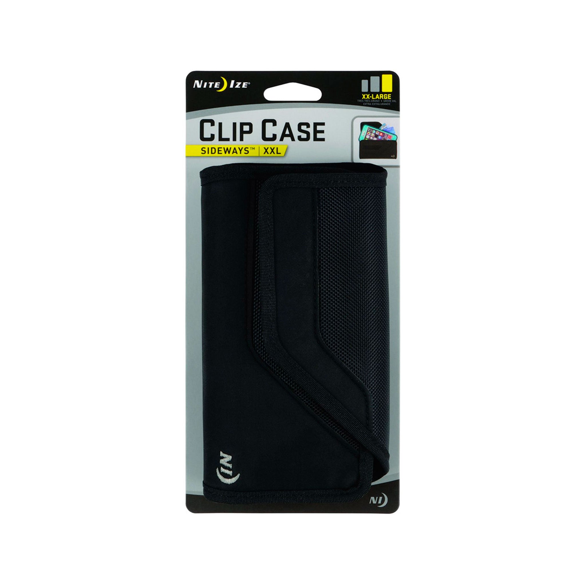 Nite Ize - Clip Case Horizontal Xxl Pouch - Black