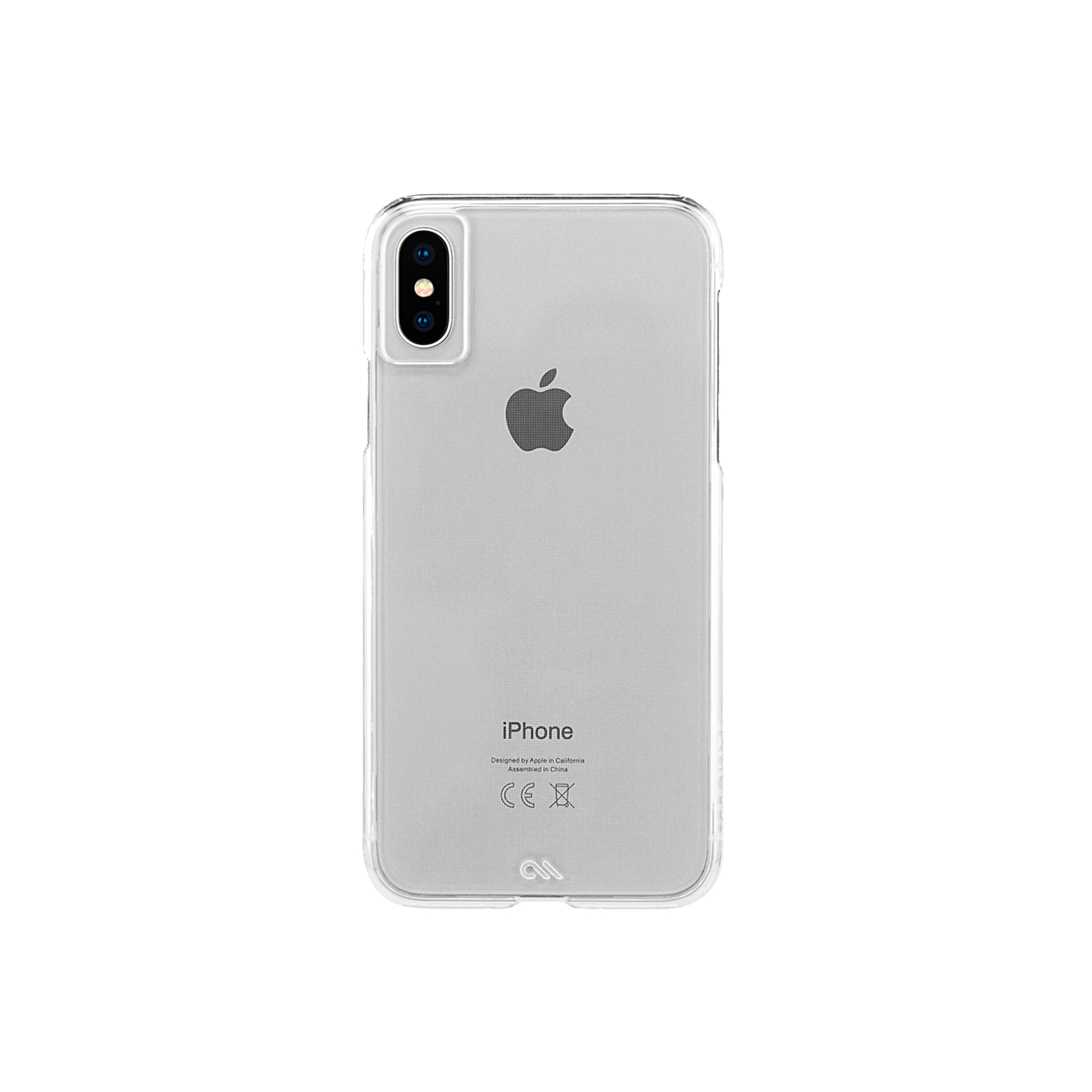 Case-mate - Barely There Case For Apple iPhone Xs / X - Clear