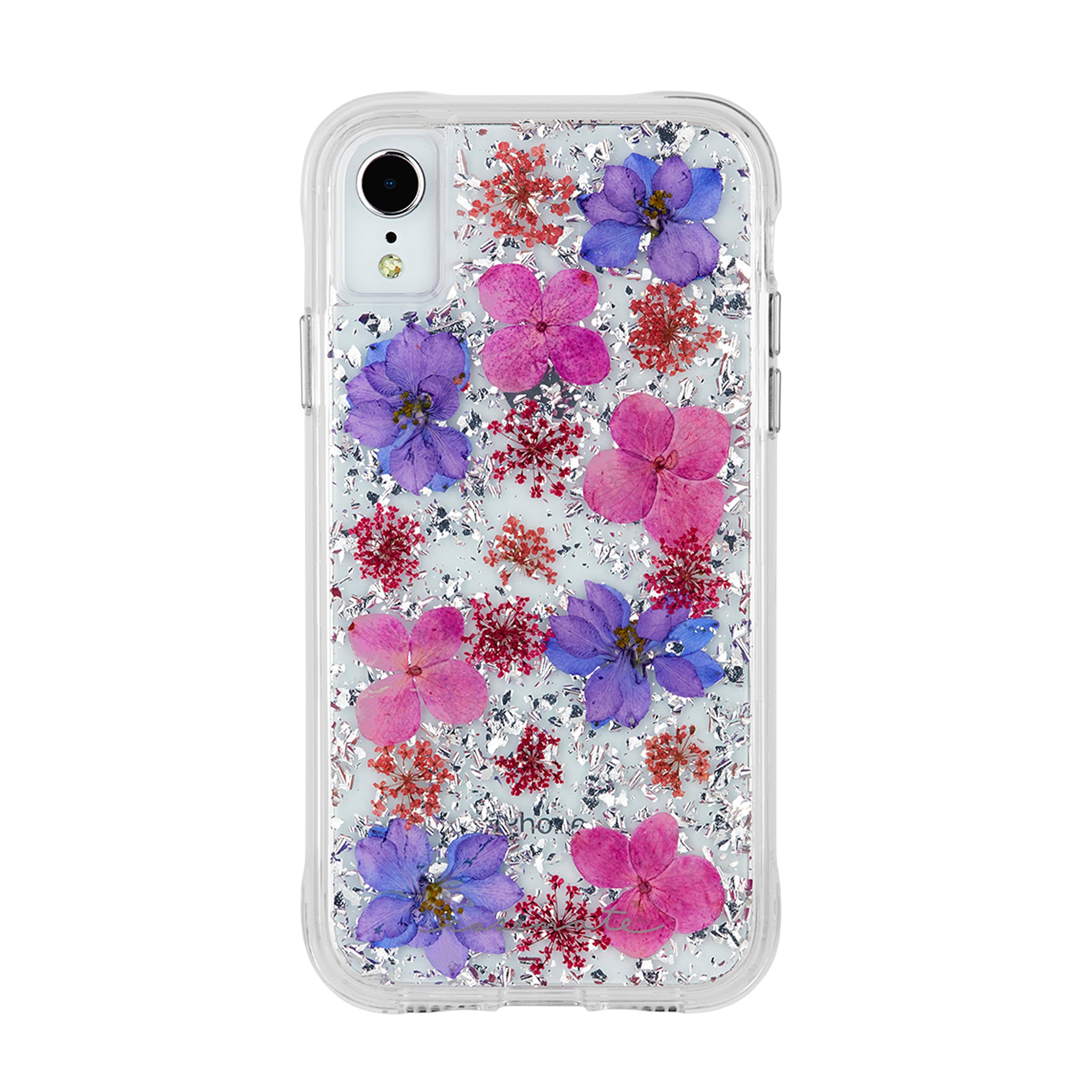 Case-mate - Karat Petals Case For Apple Iphone Xr - Purple