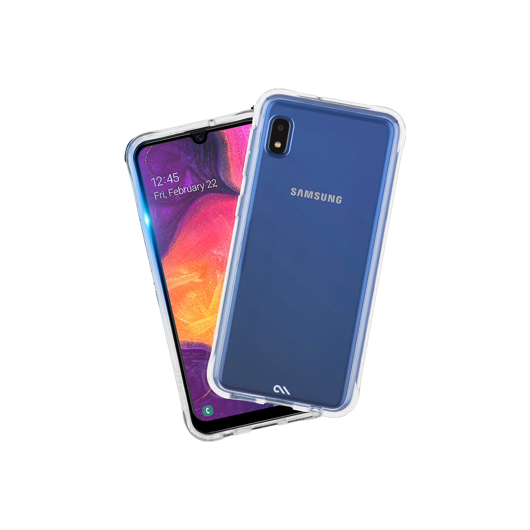 Case-mate - Protection Pack Tough Case And Glass Screen Protector For Samsung Galaxy A10e - Clear