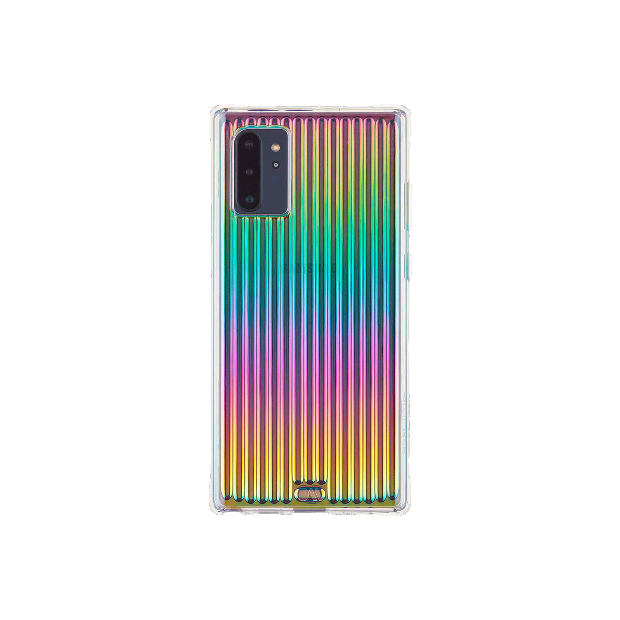 Case-mate - Tough Groove Case For Samsung Galaxy Note10 Plus - Iridescent