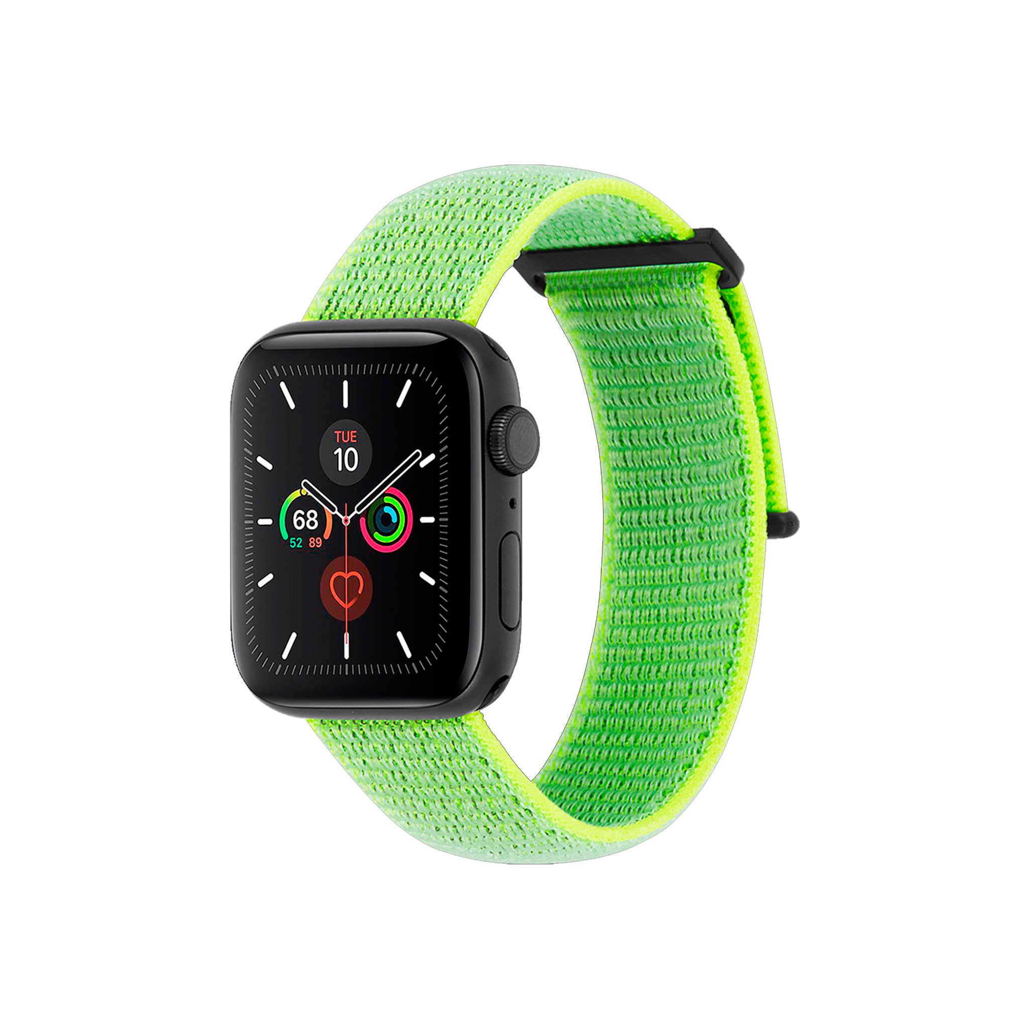 Case-mate - Nylon Watchband For Apple Watch 38mm / 40mm - Reflective Neon Green