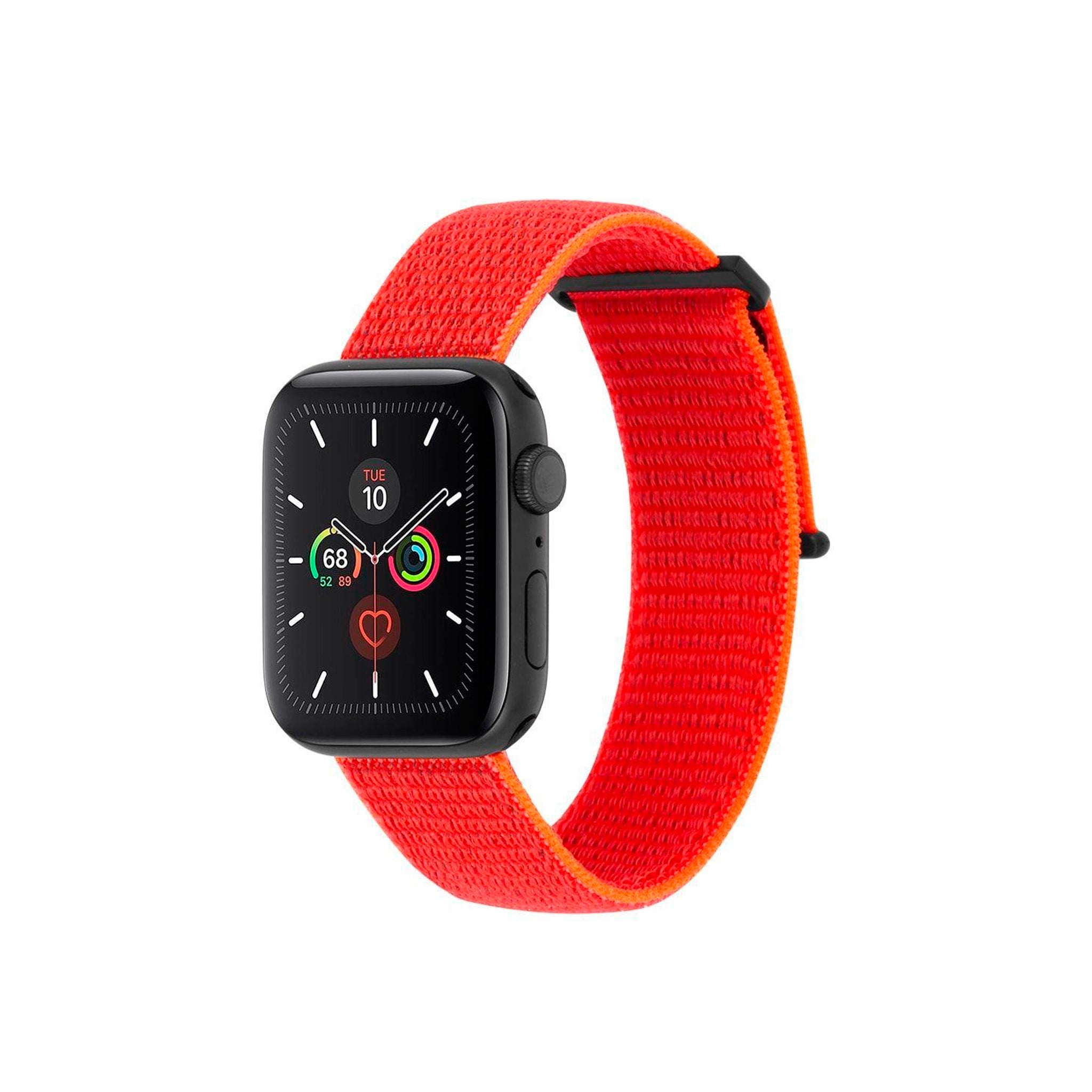 Case-mate - Nylon Watchband For Apple Watch 42mm / 44mm - Reflective Neon Orange