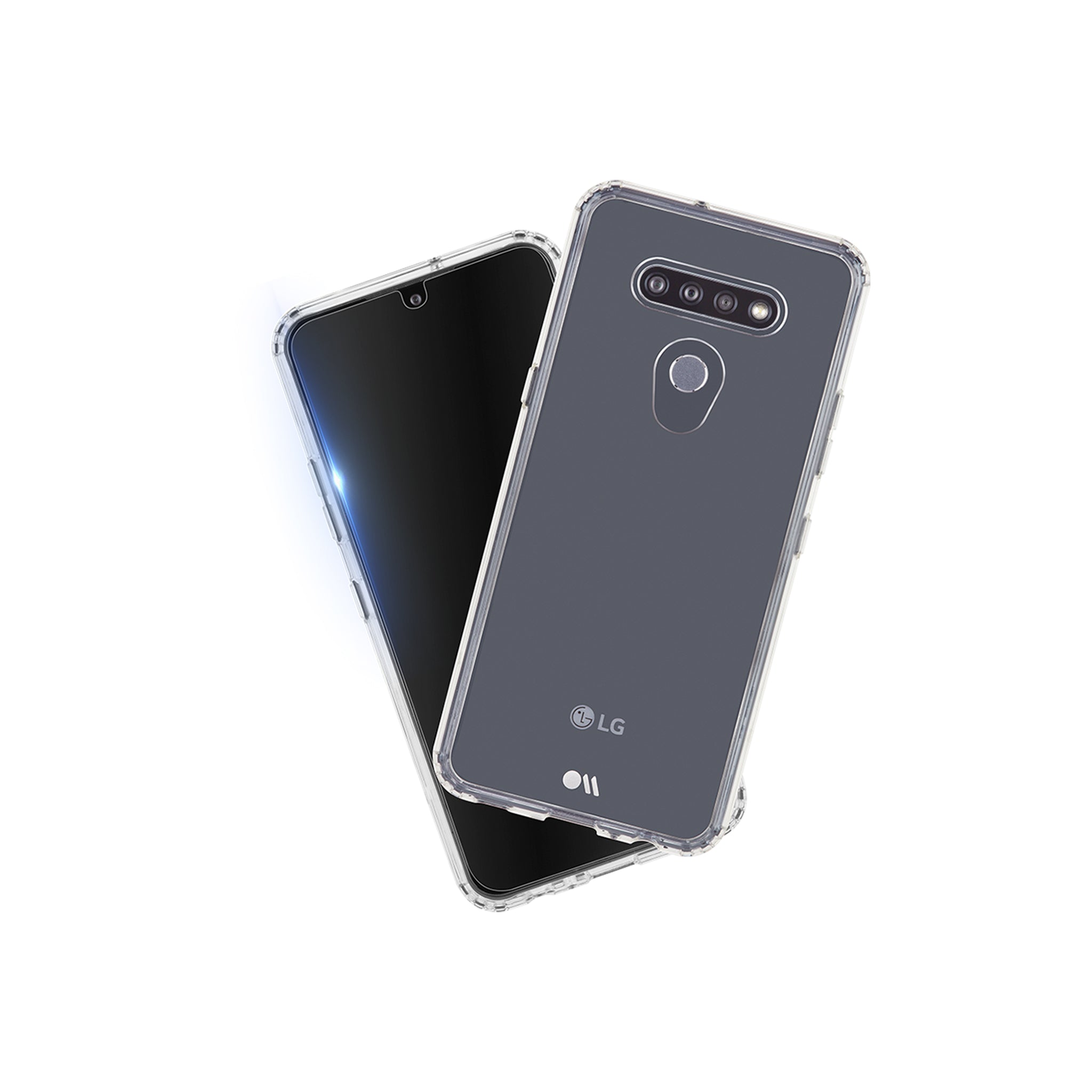 Case-mate - Protection Pack Tough Case And Glass Screen Protector For Lg K51 - Clear