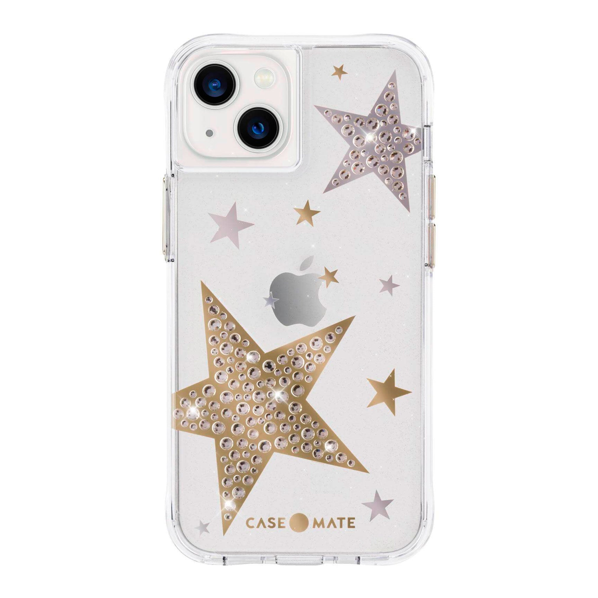 Case-mate - Sheer Crystal Case With Micropel For Apple Johnson - Sheer Superstar