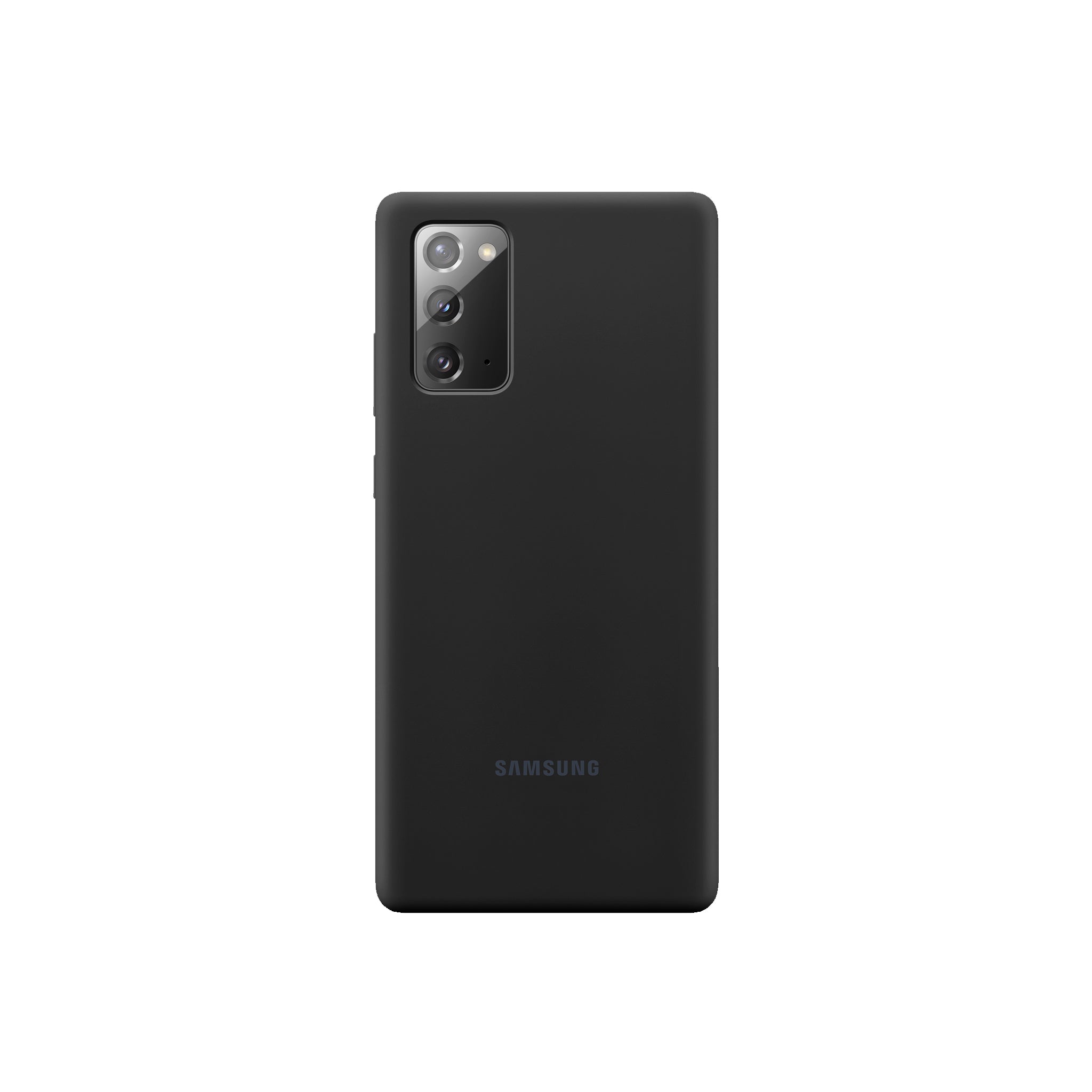 Samsung - Galaxy Note 20 (N980) Silicone Cover - Black