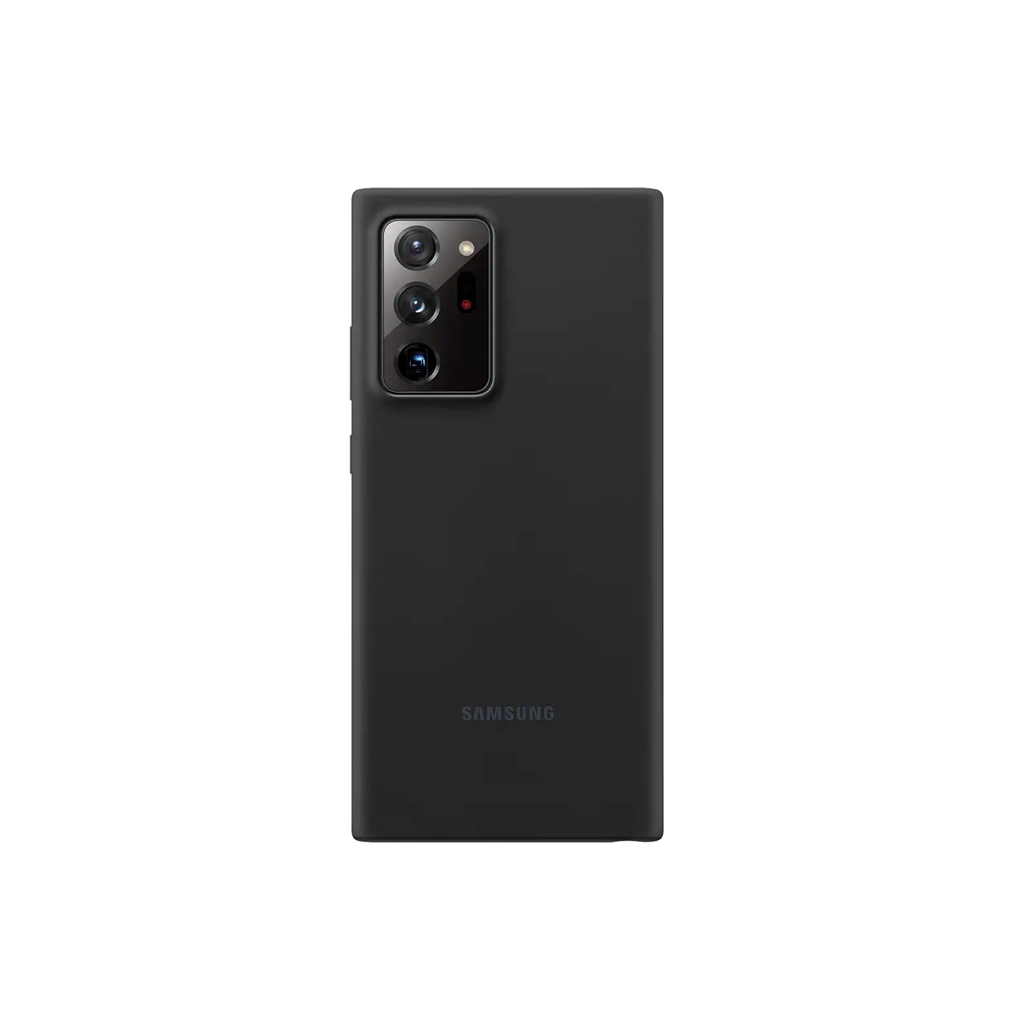 Samsung - Galaxy Note 20 Plus (N985) Silicone Cover - Black