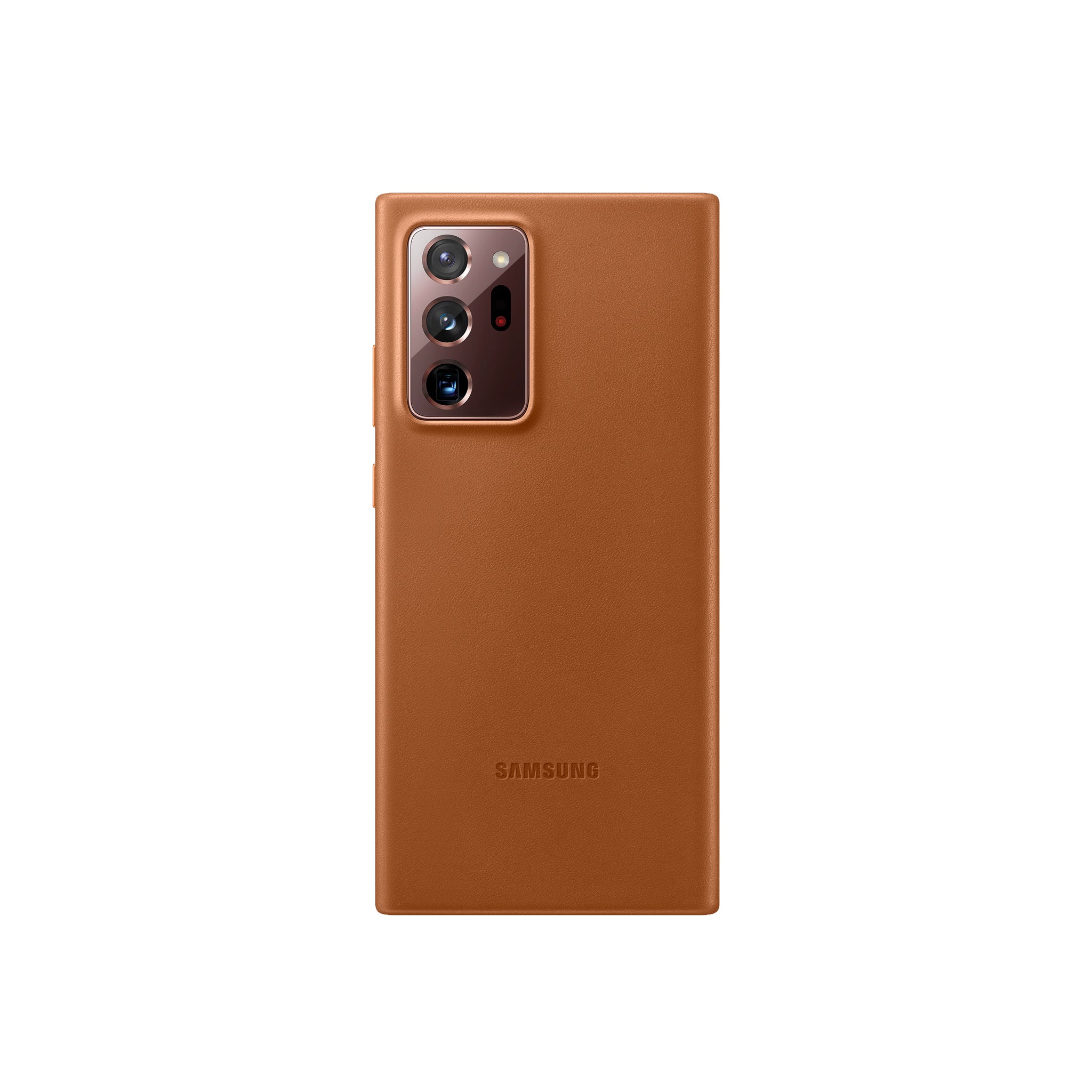 Samsung - Galaxy Note 20 Plus (N985) Leather Back Cover - Brown