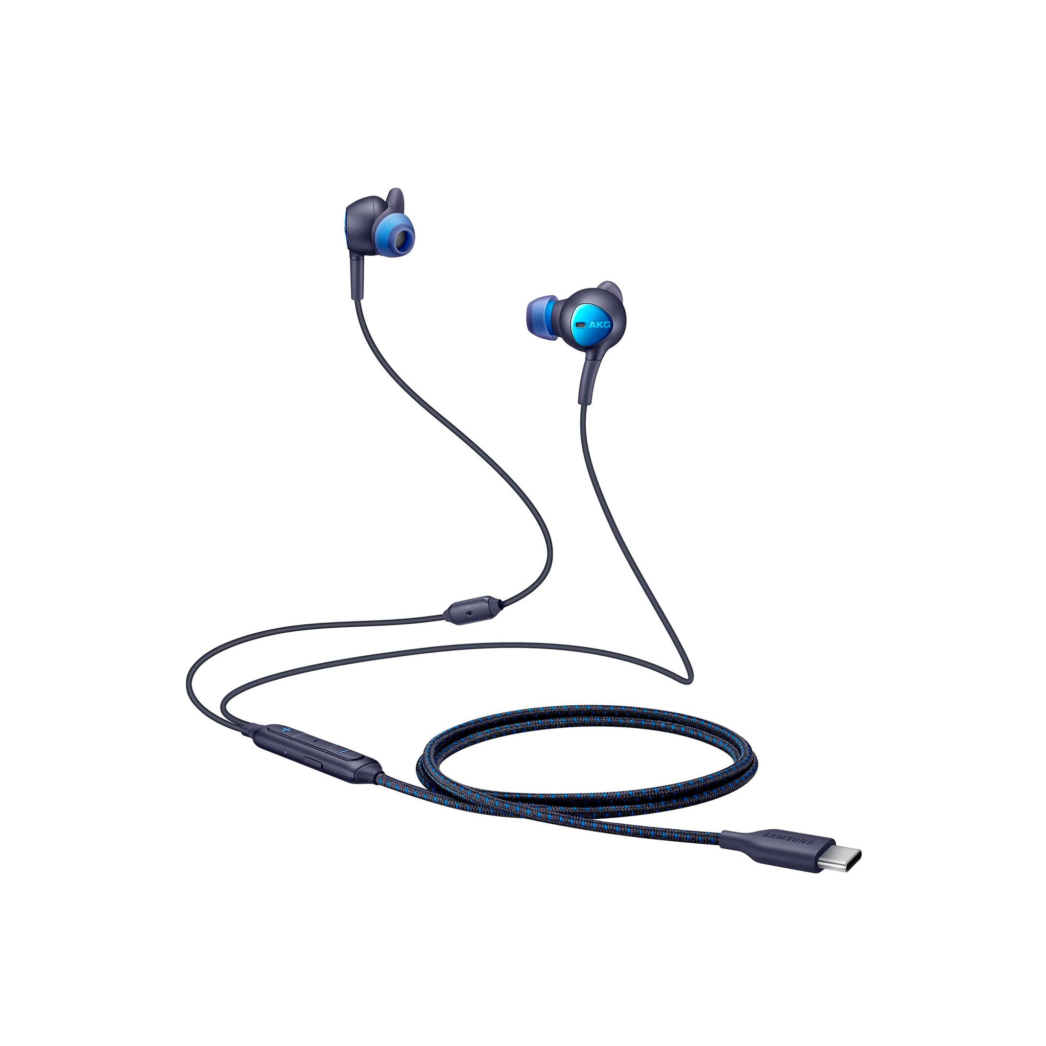Samsung - In Ear ANC Type C Earphones, AKG, Noise Cancellation for Note 10 , Note 10 Plus, Tab S6 - Black