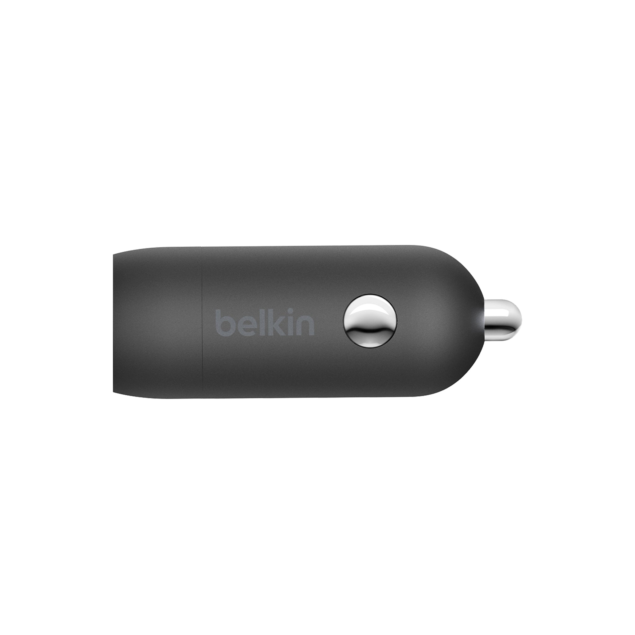 Belkin - Boost Up Usb C Car Charger 18w / 3.6a With Usb C To Apple Lightning Cable 4ft - Black