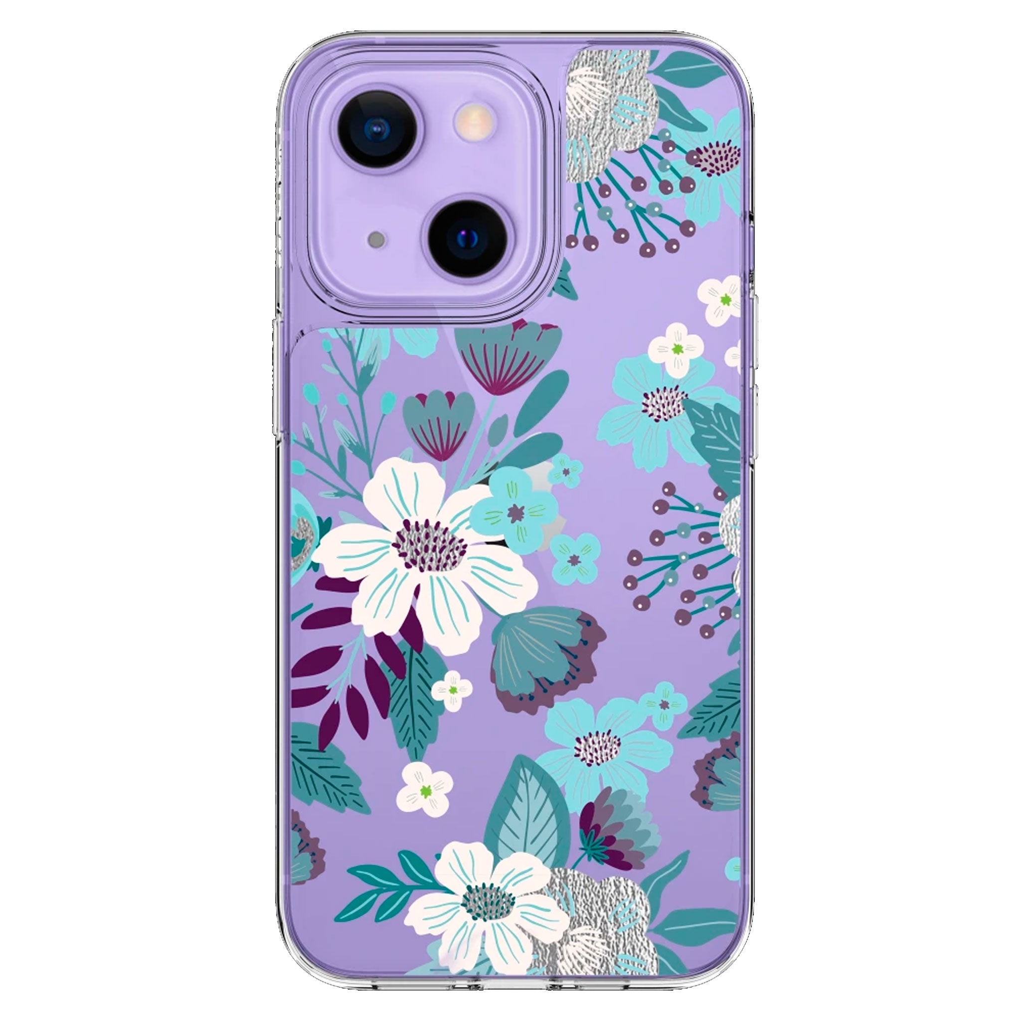 Fortress - Swipe Style Case Inserts For Apple Iphone 13 - Floral Forms