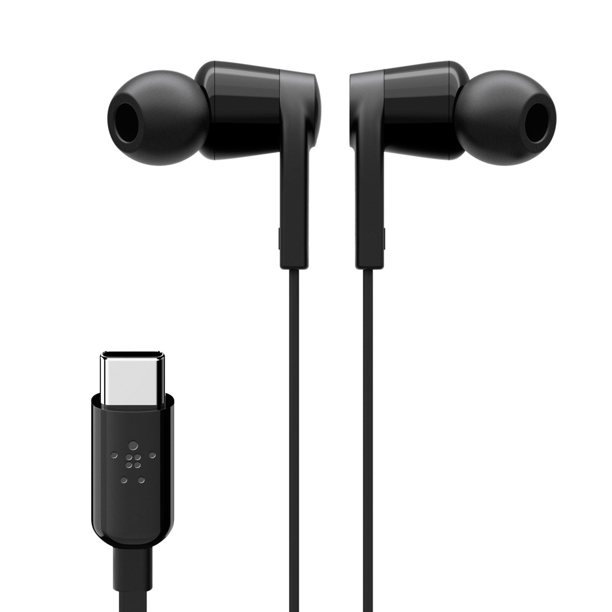 Belkin - Soundform Usb C In Ear Headphones - Black