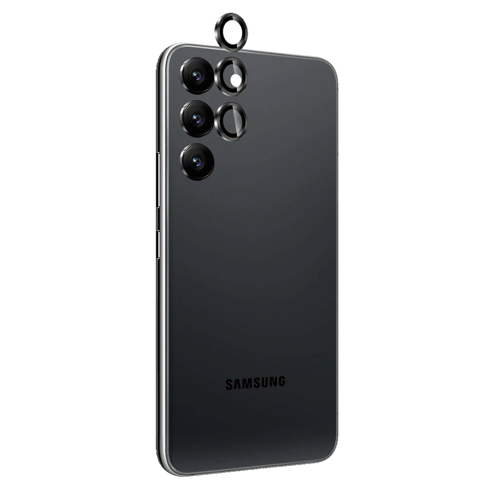 Gadget Guard - Camera Lens Protector For Samsung Galaxy S23 / Galaxy S23 Plus - Black