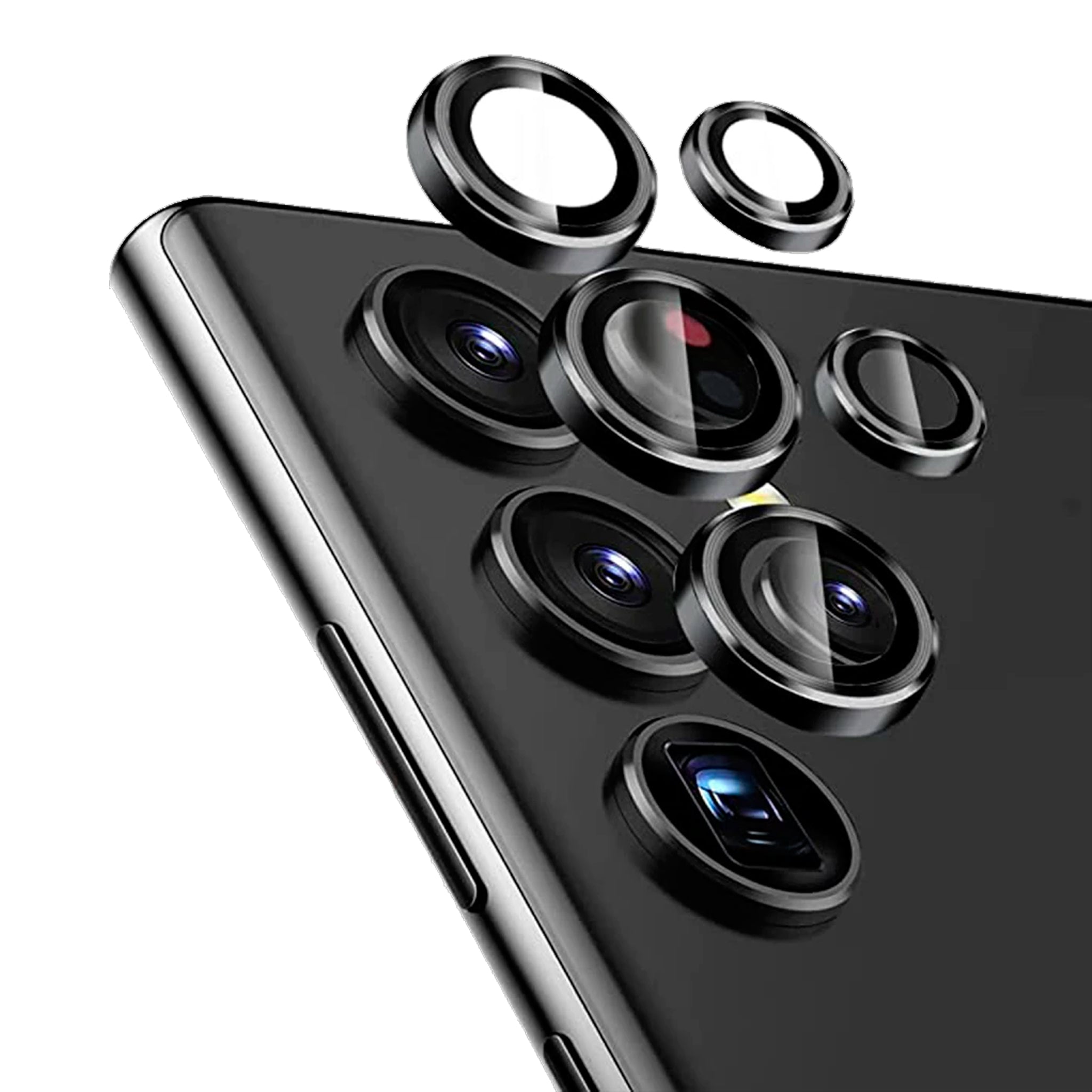Gadget Guard - Camera Lens Protector For Samsung Galaxy S23 Ultra - Black