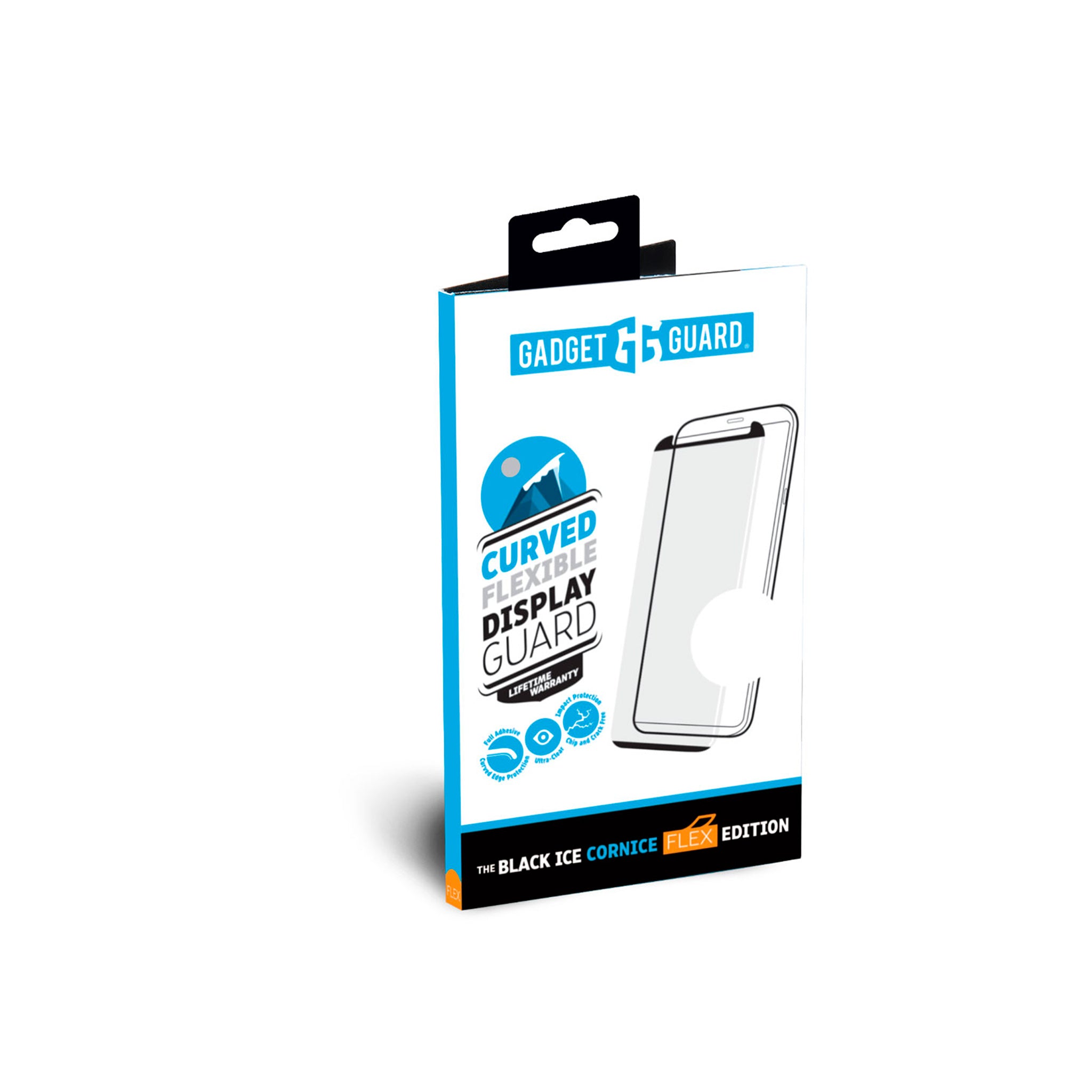 Gadget Guard - Black Ice Flex Screen Protector For Samsung Galaxy S10 - Clear