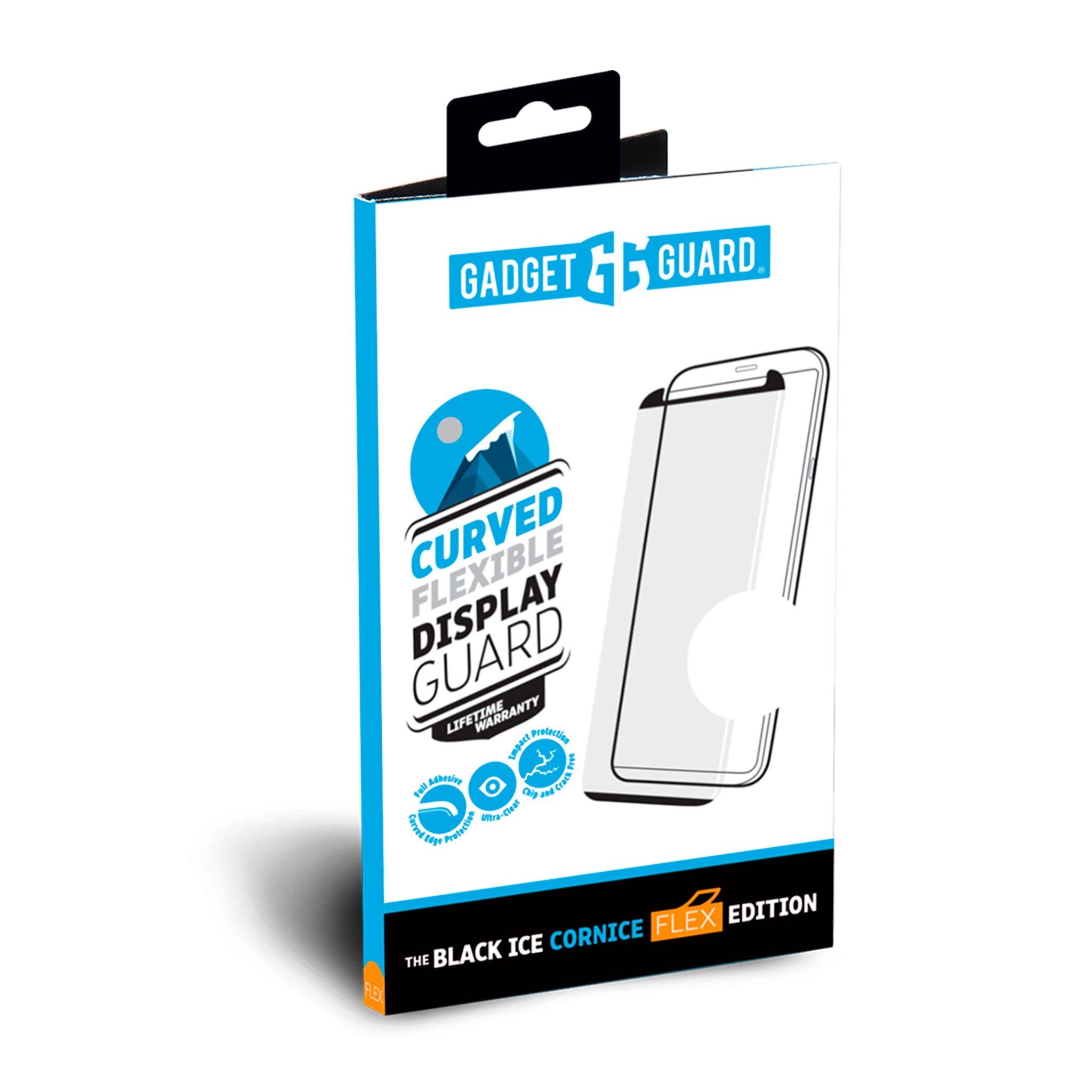 Gadget Guard - Black Ice Flex Screen Protector For Samsung Galaxy S10 Plus - Clear