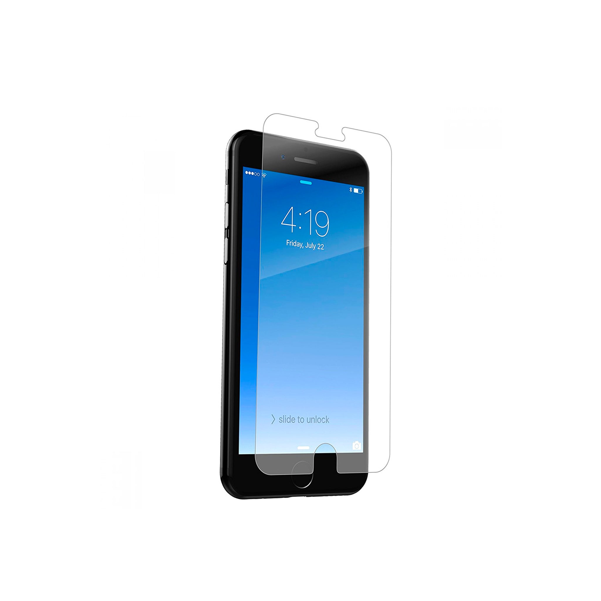 Zagg - Invisibleshield Glass Plus Glass Screen Protector For Apple Iphone 8 Plus / 7 Plus / 6s Plus / 6 Plus - Clear