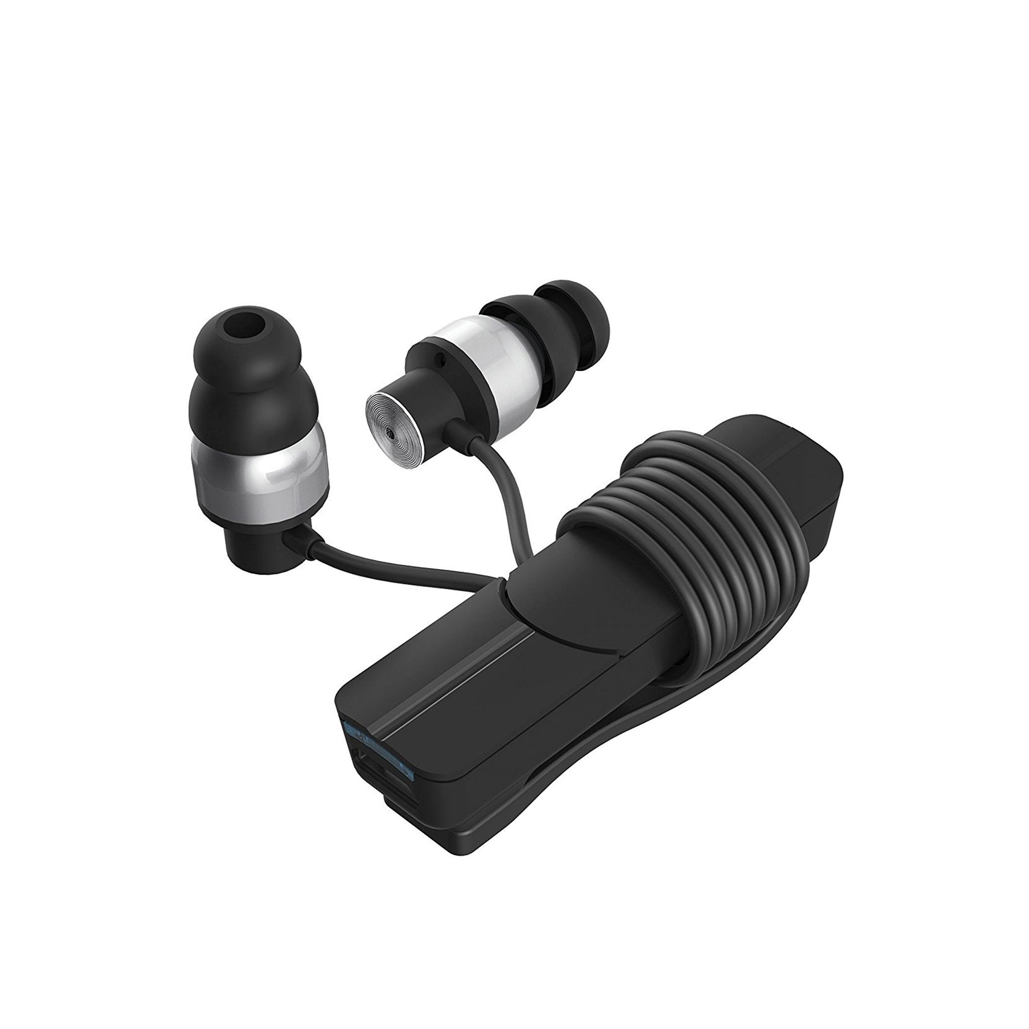 Ifrogz - Impulse Premium In Ear Bluetooth Headphones - Black And Silver