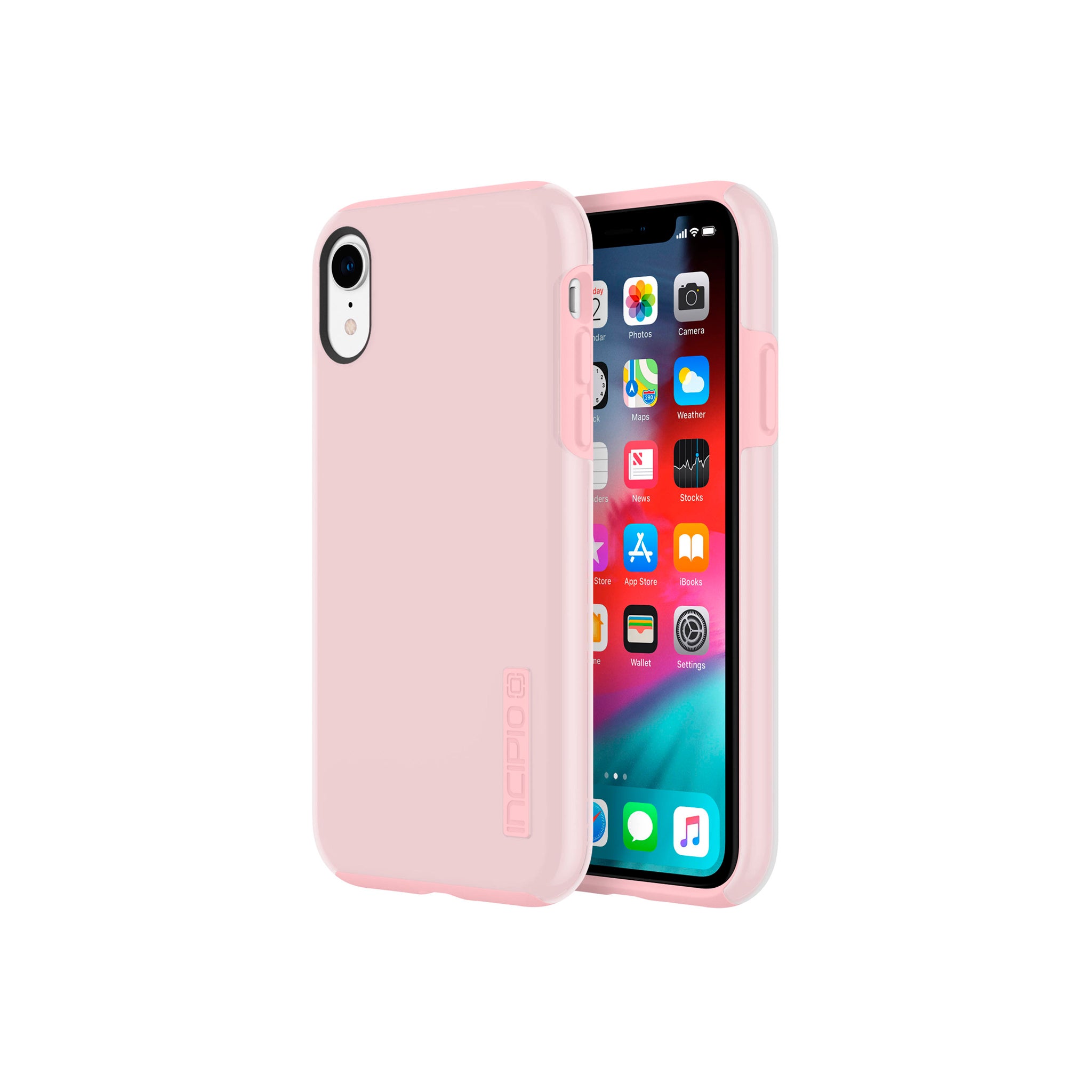 Incipio - DualPro Case For Apple iPhone Xr - Raspberry Ice