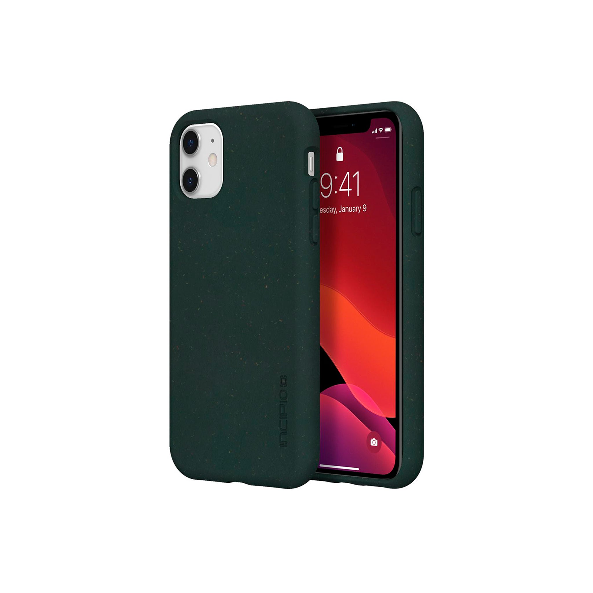 Incipio - Organicore Case For Apple iPhone 11 - Deep Pine Green