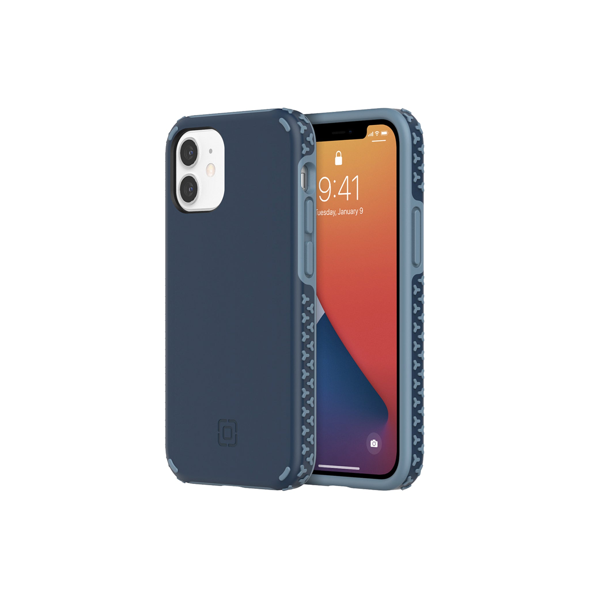 Incipio - Grip Case For Apple Iphone 12 Mini - Insignia Blue