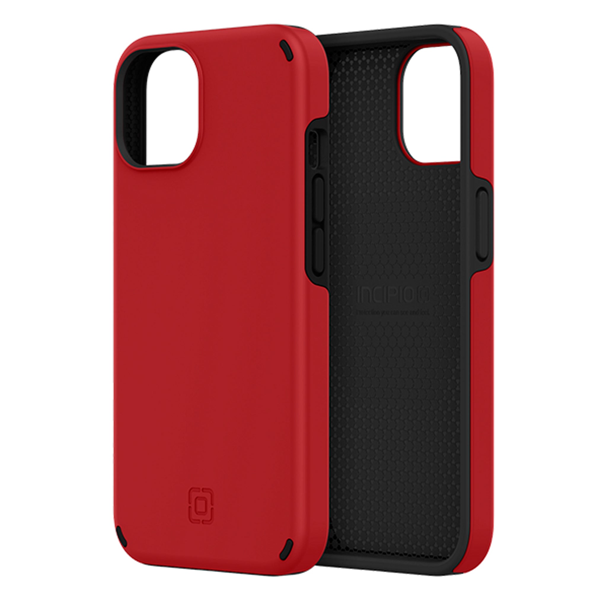 Incipio - Duo Case For Apple Iphone 14 Plus - Scarlet Red And Black