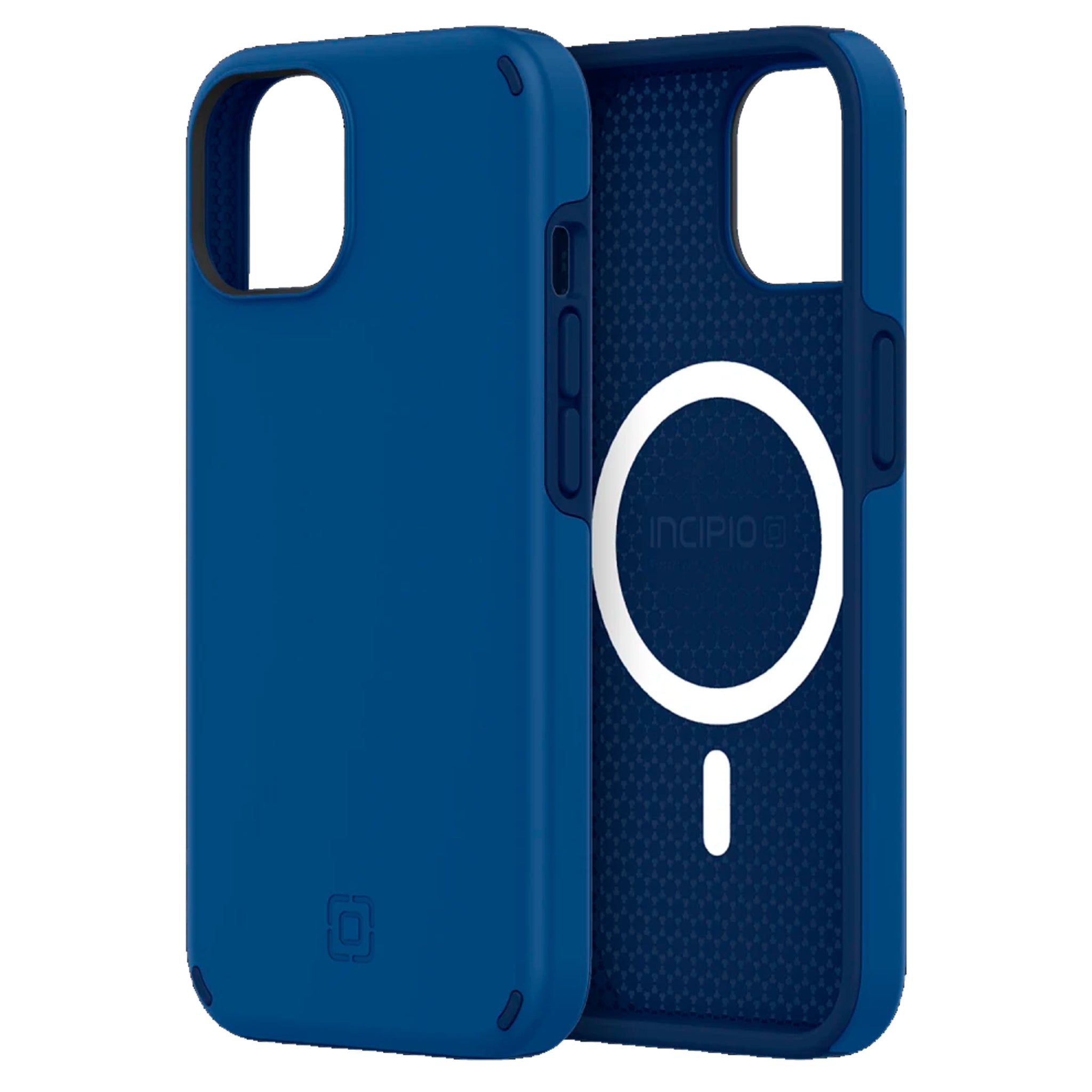 Incipio - Duo Magsafe Case For Apple Iphone 14 / Iphone 13 - Midnight Navy And Inkwell Blue