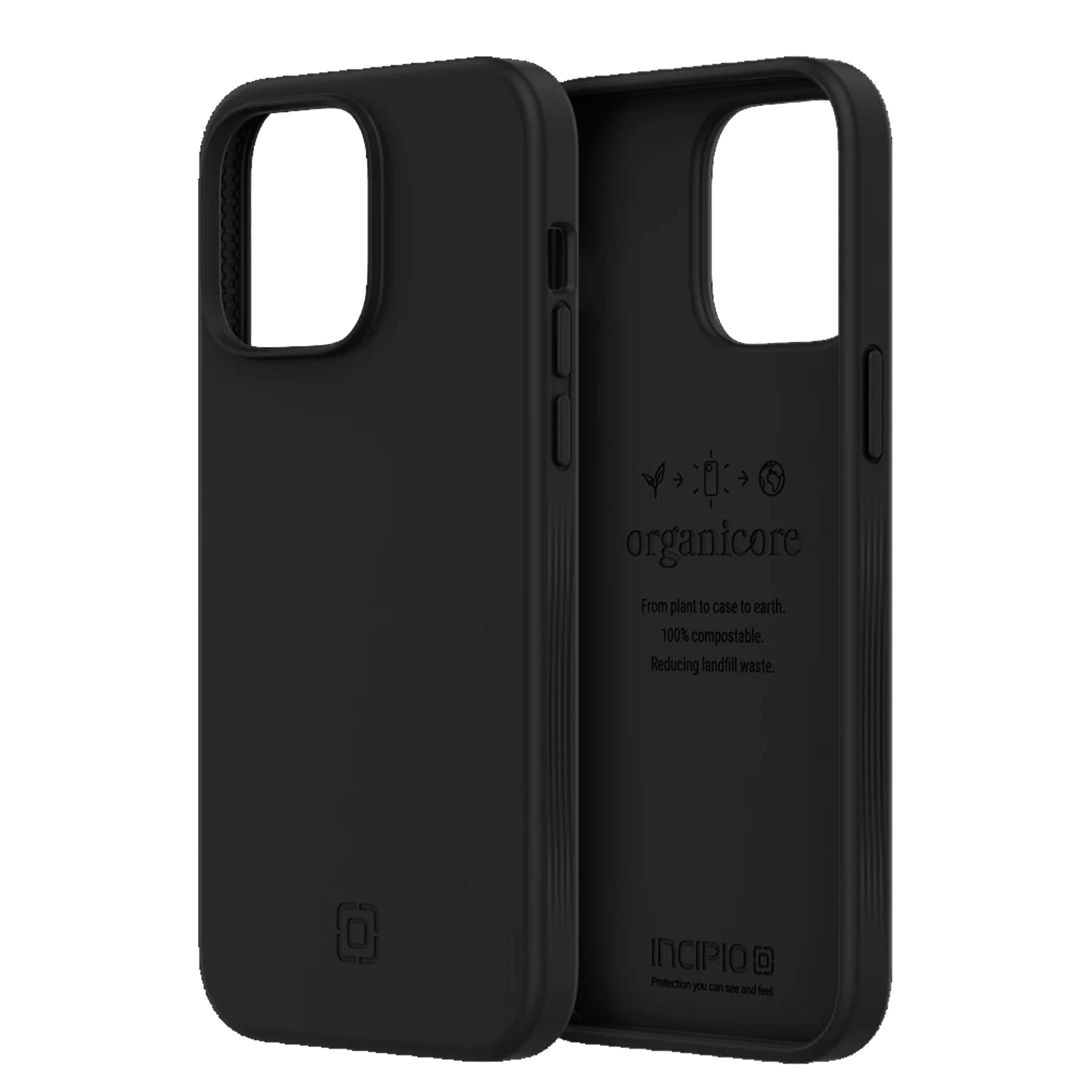 Incipio - Organicore Case For Apple Iphone 14 Pro Max - Charcoal