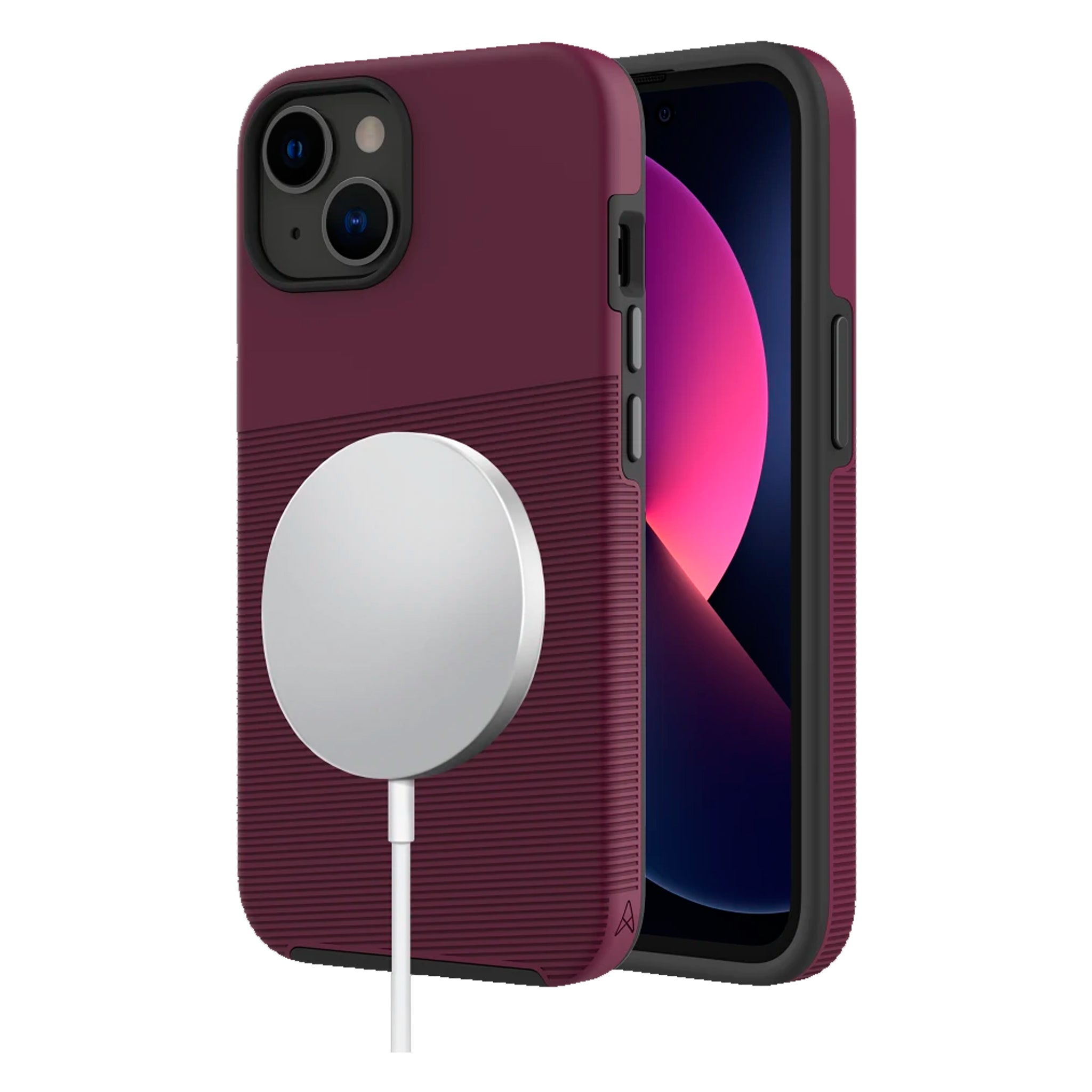Axessorize - Protech Plus Magsafe Case For Apple Iphone 14 - Sangria