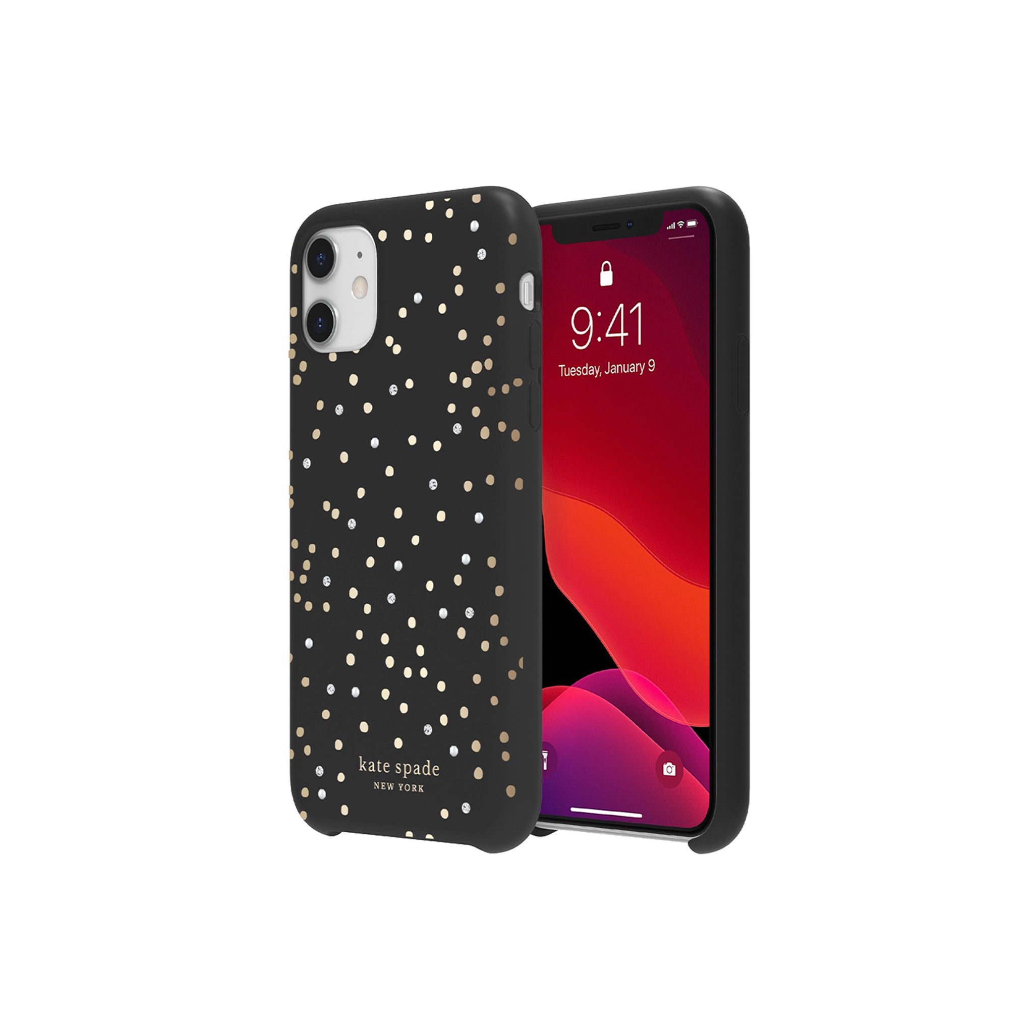 Kate Spade - Hardshell Case For Apple iPhone 11 - Disco Dots