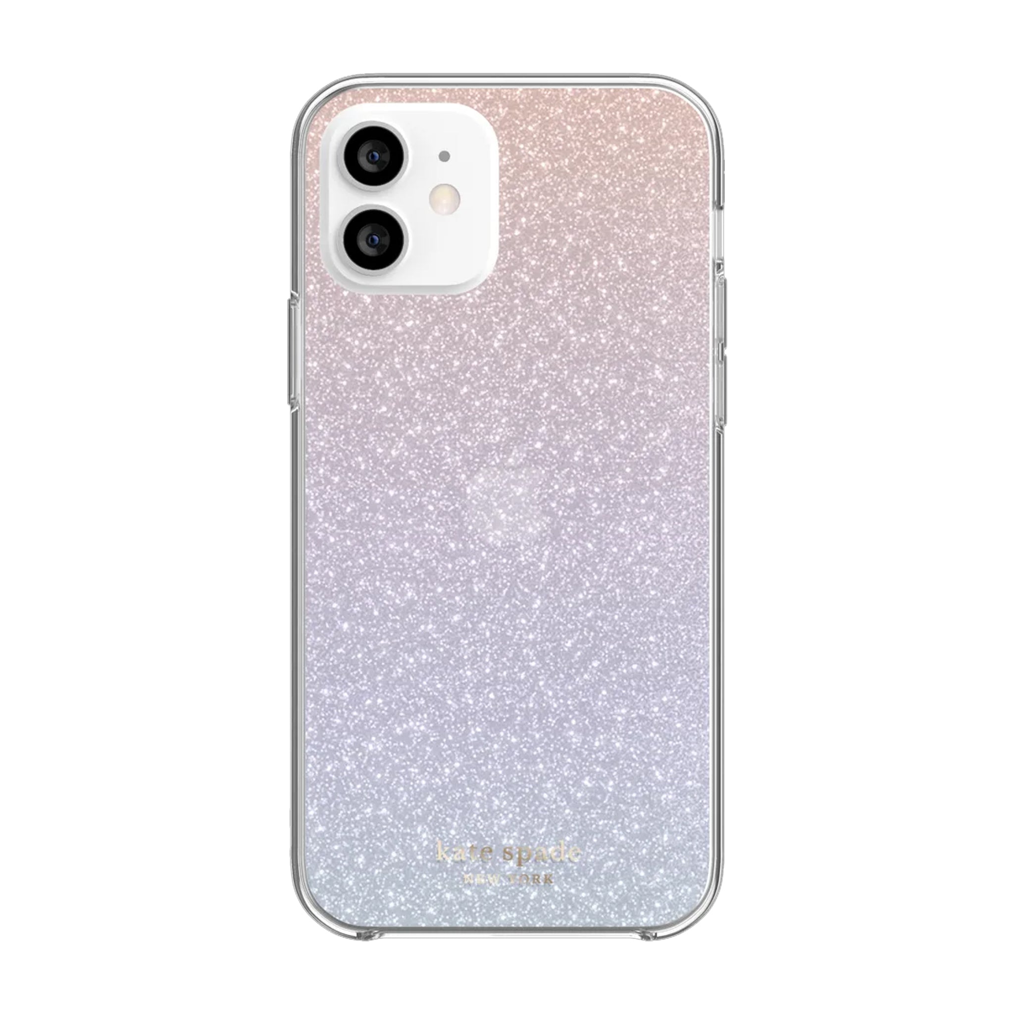 Kate Spade - New York Protective Hardshell Case For Apple Iphone 12 Pro / 12 - Ombre Glitter