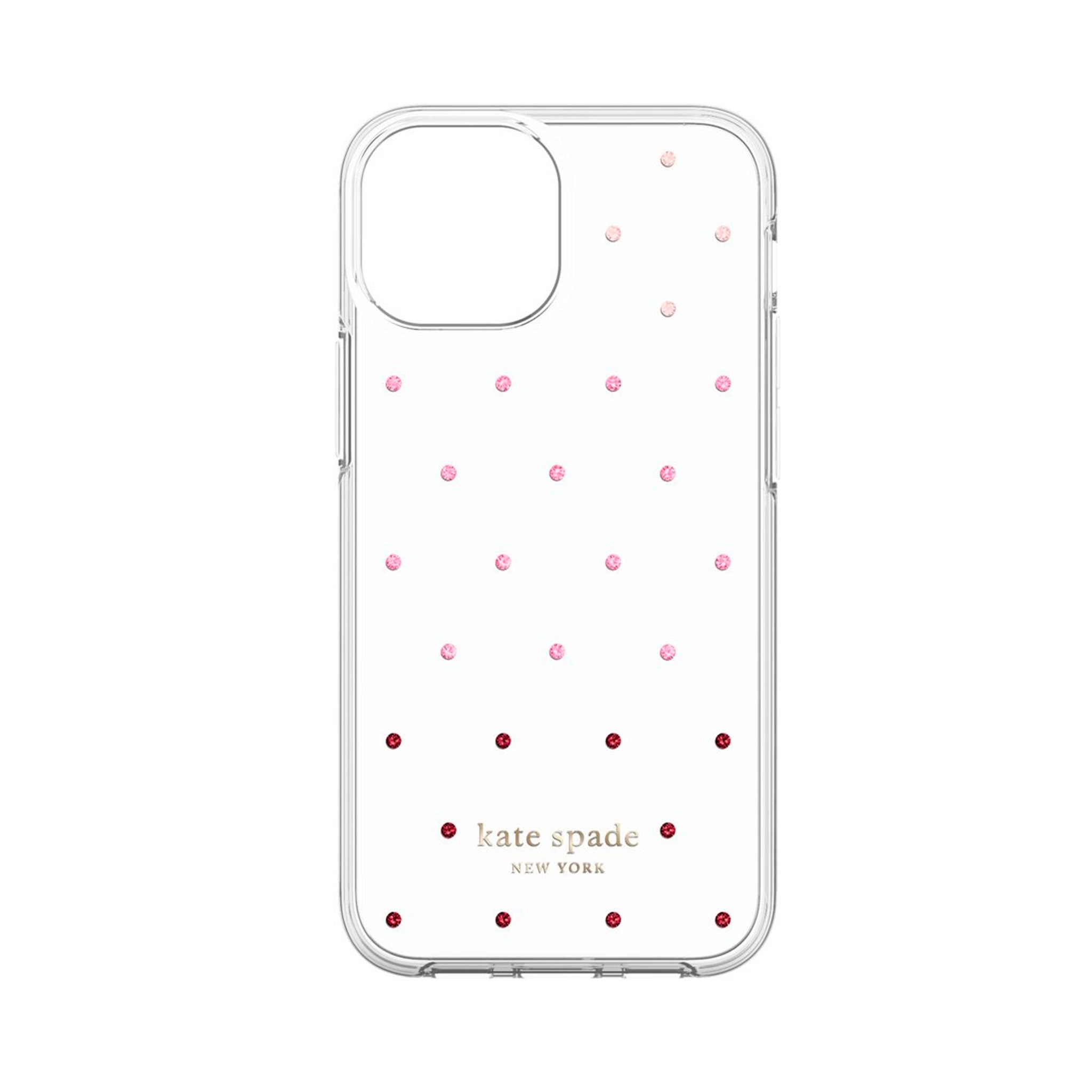 Kate Spade - Hardshell Case For Apple iPhone 13 Mini - Pin Dot Ombre Pink