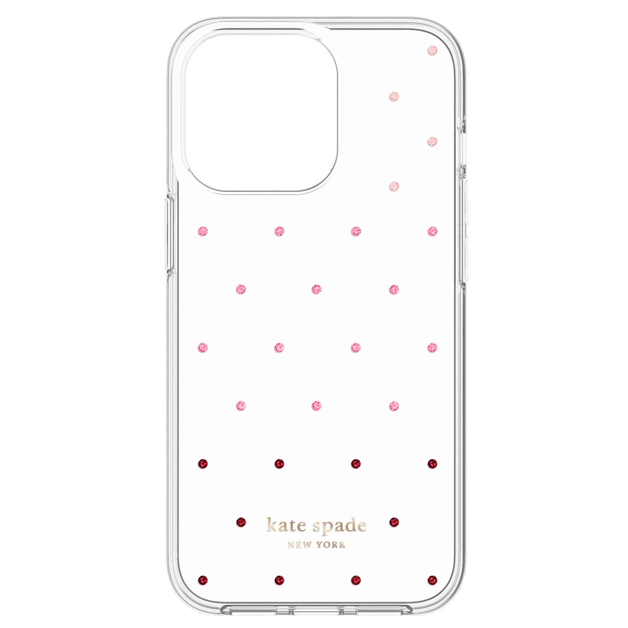 Kate Spade - Hardshell Case For Apple iPhone 13 - Pin Dot Ombre Pink