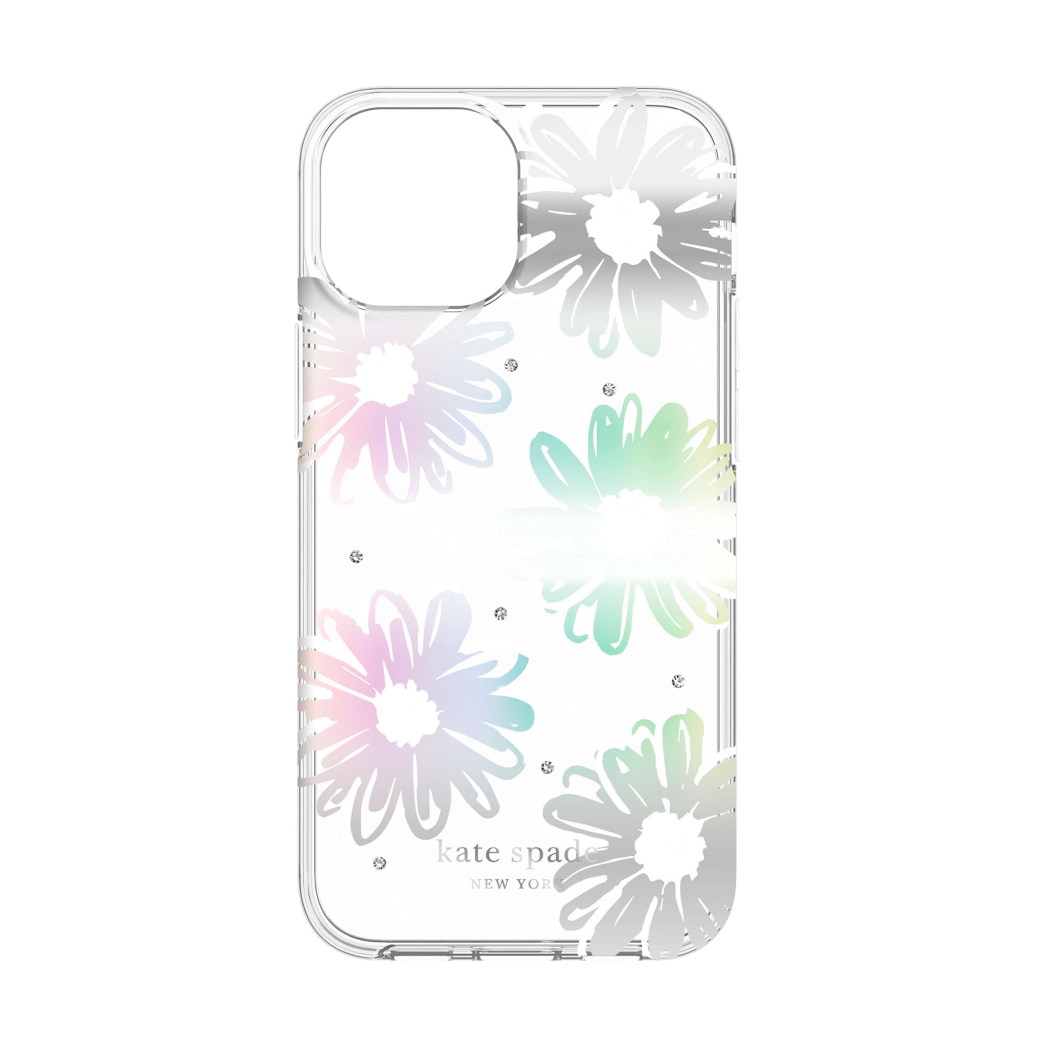 Kate Spade - Hardshell Case For Apple iPhone 13 Pro Max - Daisy Iridescent Foil
