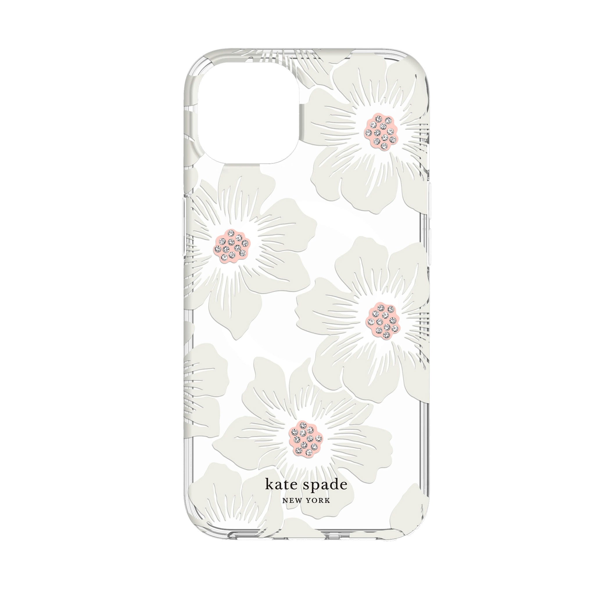 Kate Spade - Hardshell Magsafe Case For Apple iPhone 13- Hollyhock Floral
