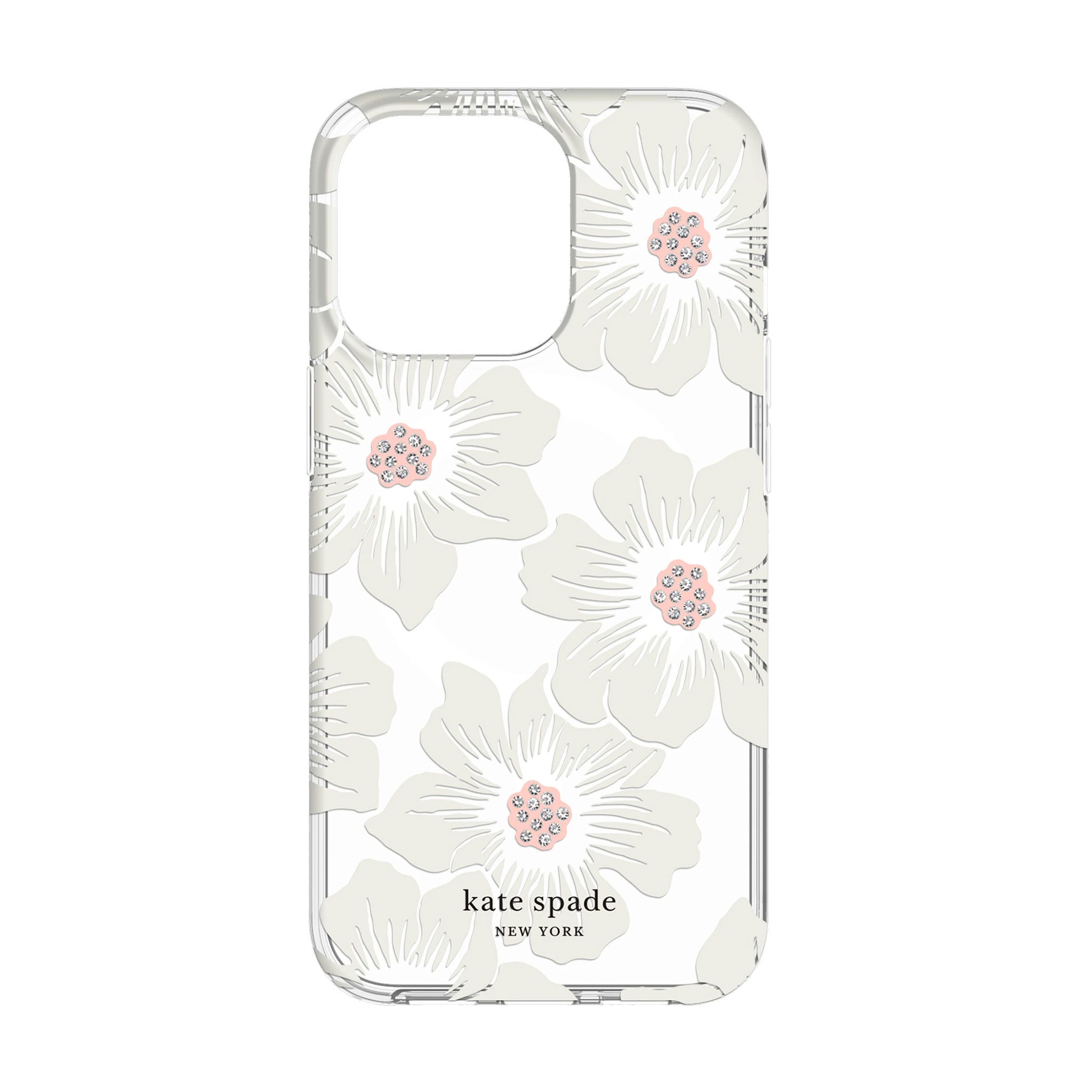 Kate Spade - Hardshell Magsafe Case For Apple iPhone 13 Pro Max / 12 Pro Max - Hollyhock Floral