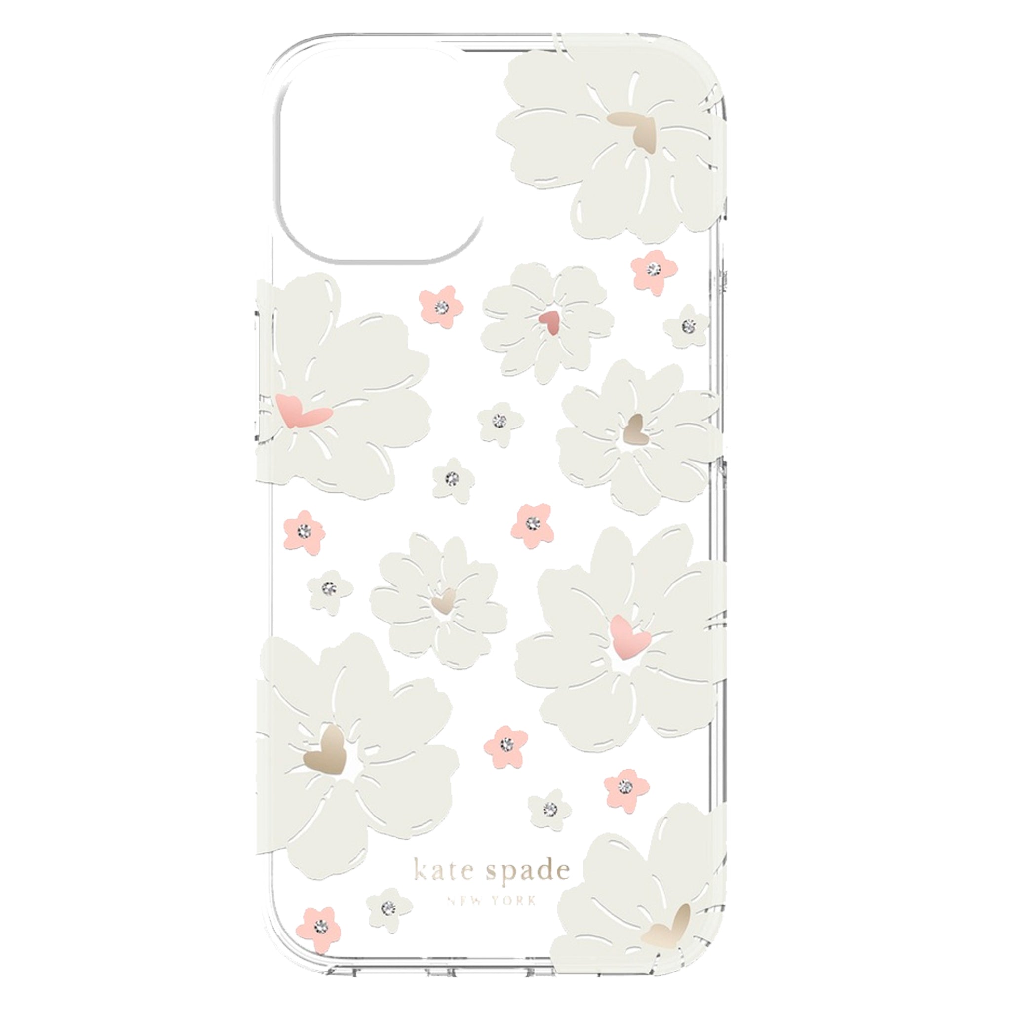 Kate Spade - New York Protective Hardshell Case For Apple Iphone 14 / Iphone 13 - Classic Peony