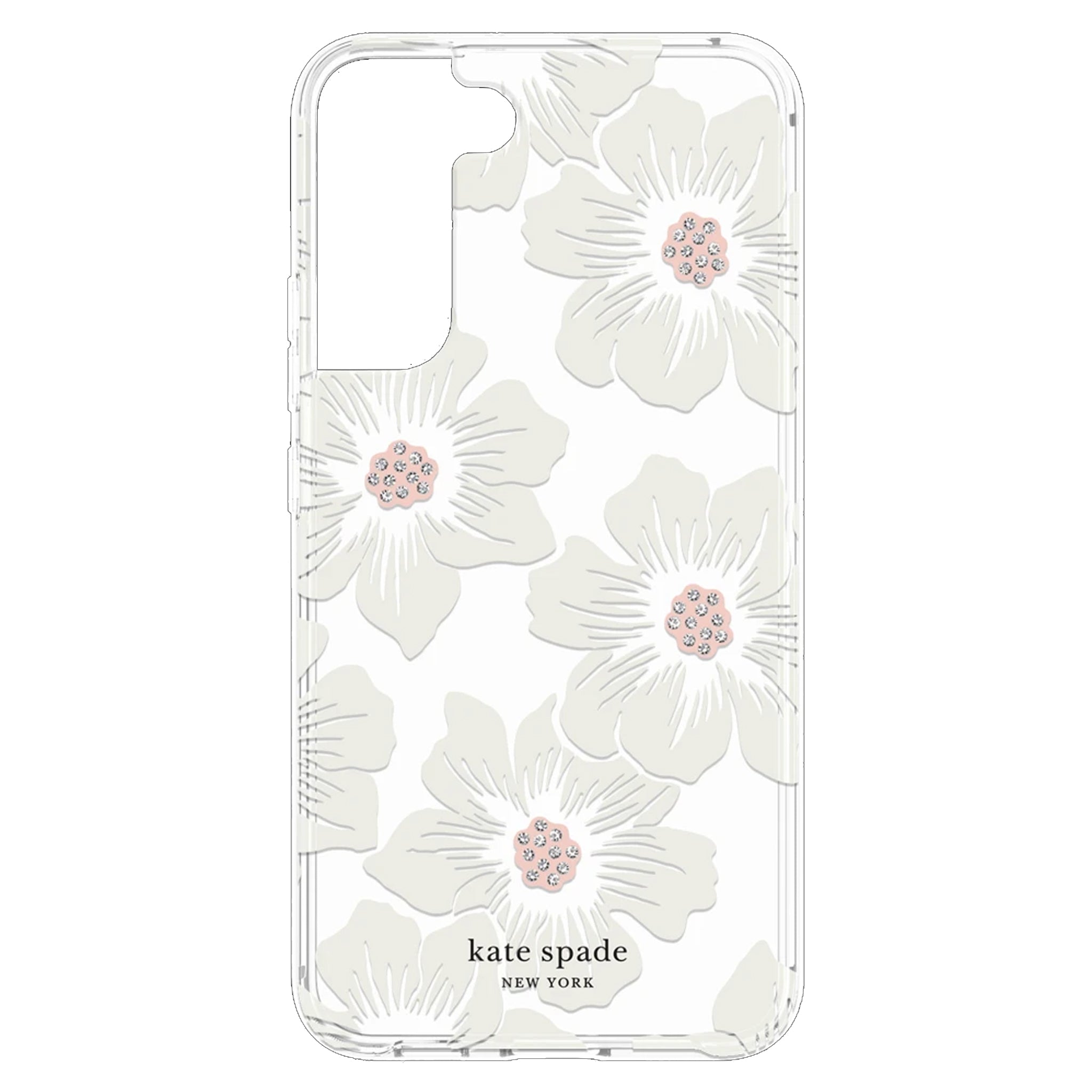 Kate Spade - New York Defensive Hardshell Case For Samsung Galaxy S22 - Hollyhock Floral