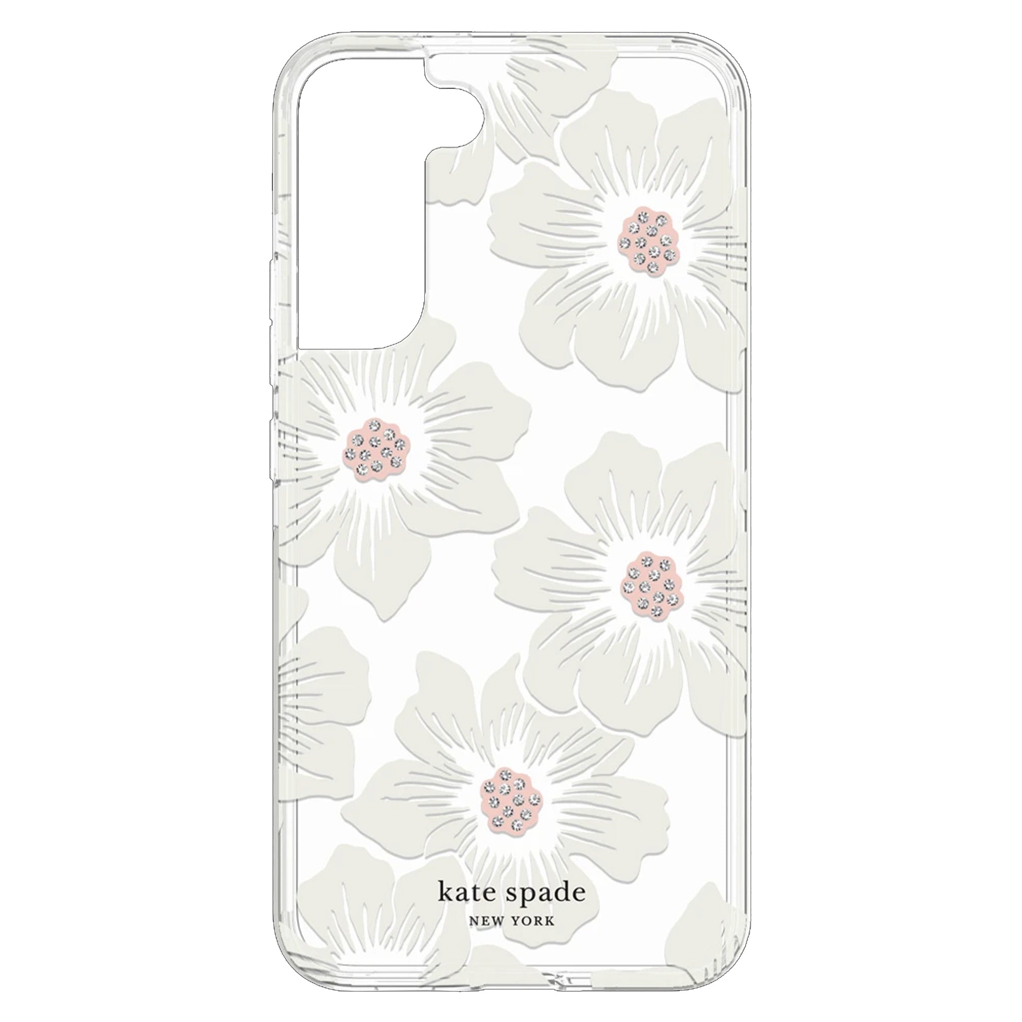 Kate Spade - New York Defensive Hardshell Case For Samsung Galaxy S22 Plus - Hollyhock Floral