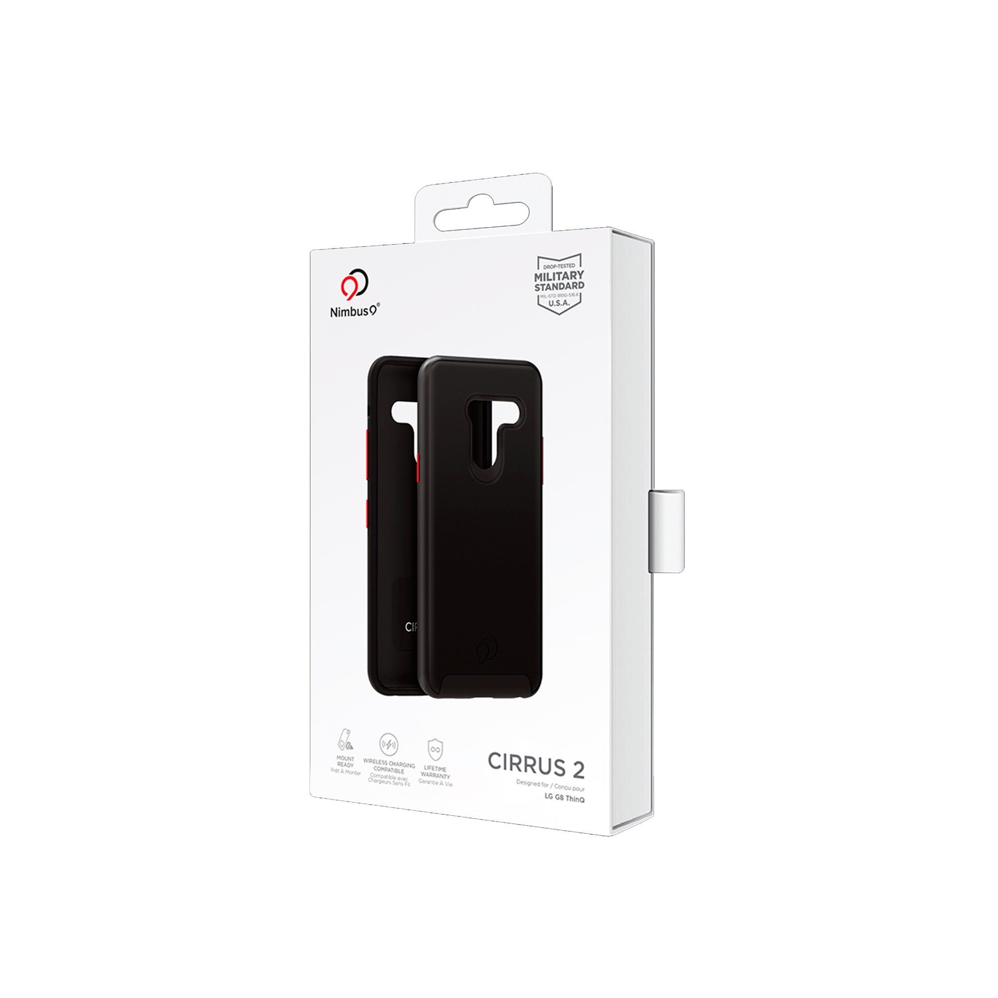 Nimbus9 - Cirrus 2 Case For Lg G8 Thinq - Black