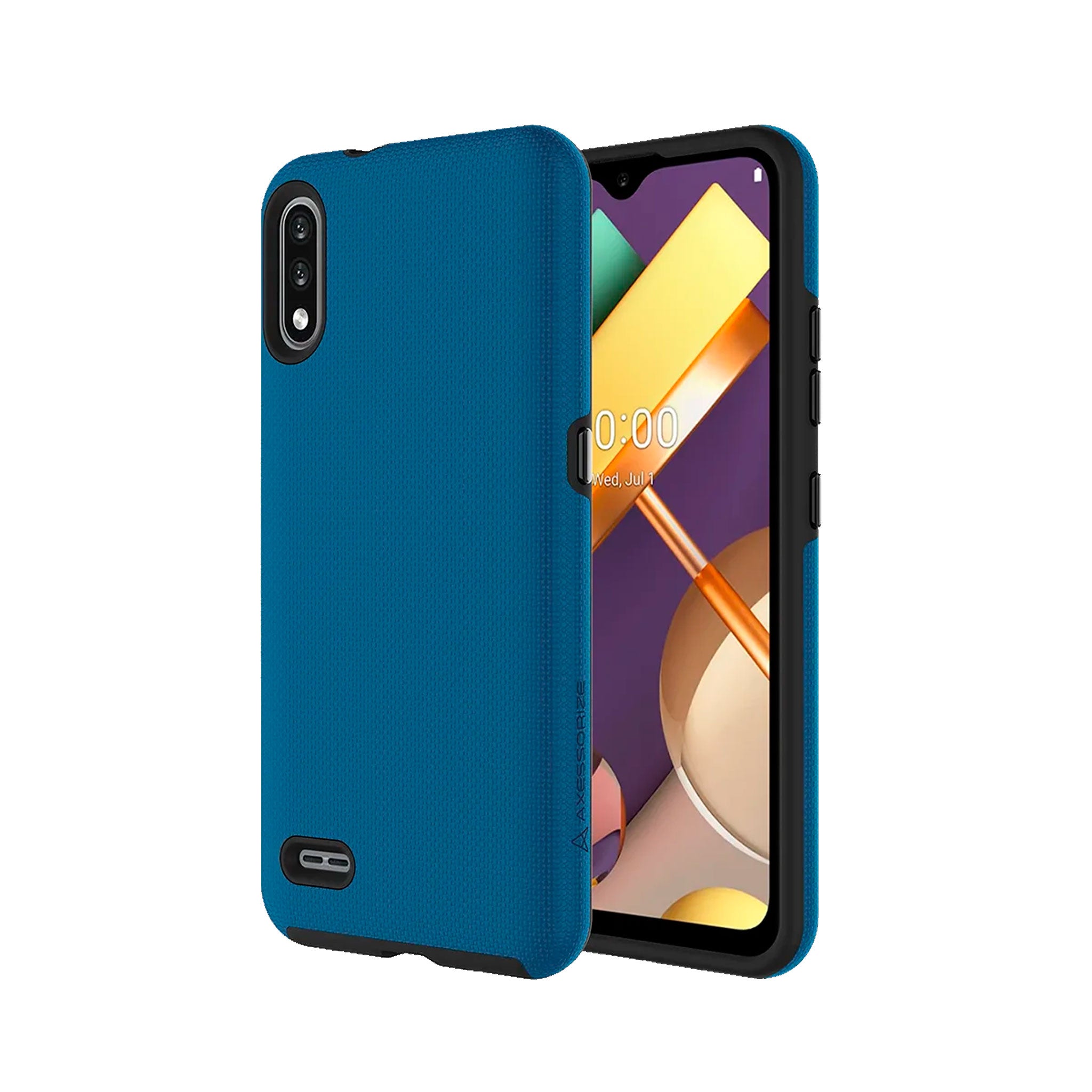 Axessorize - Protech Case For Lg K22 - Blue