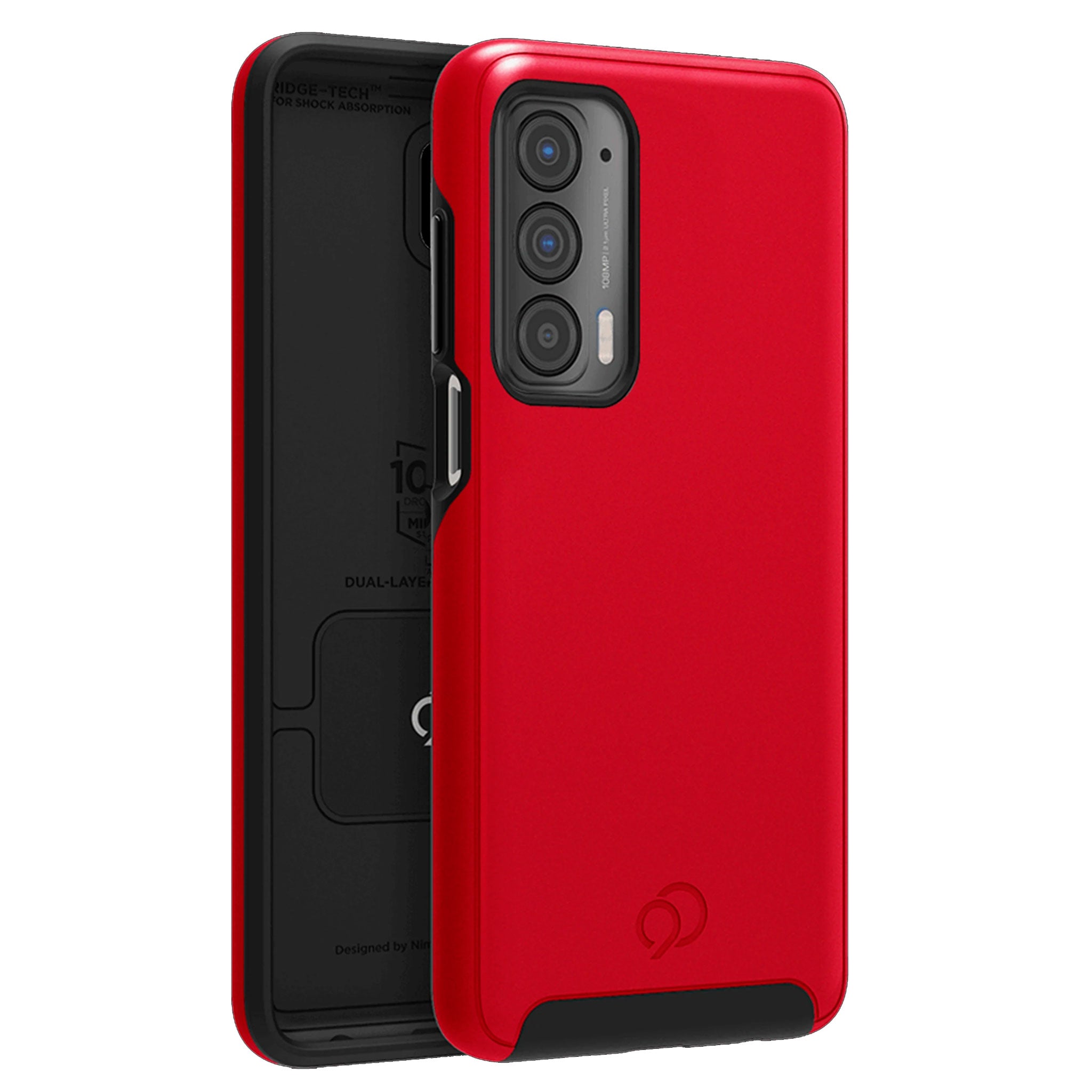 Nimbus9 - Cirrus 2 Case For Motorola Edge (2021) / Edge 5g Uw - Crimson