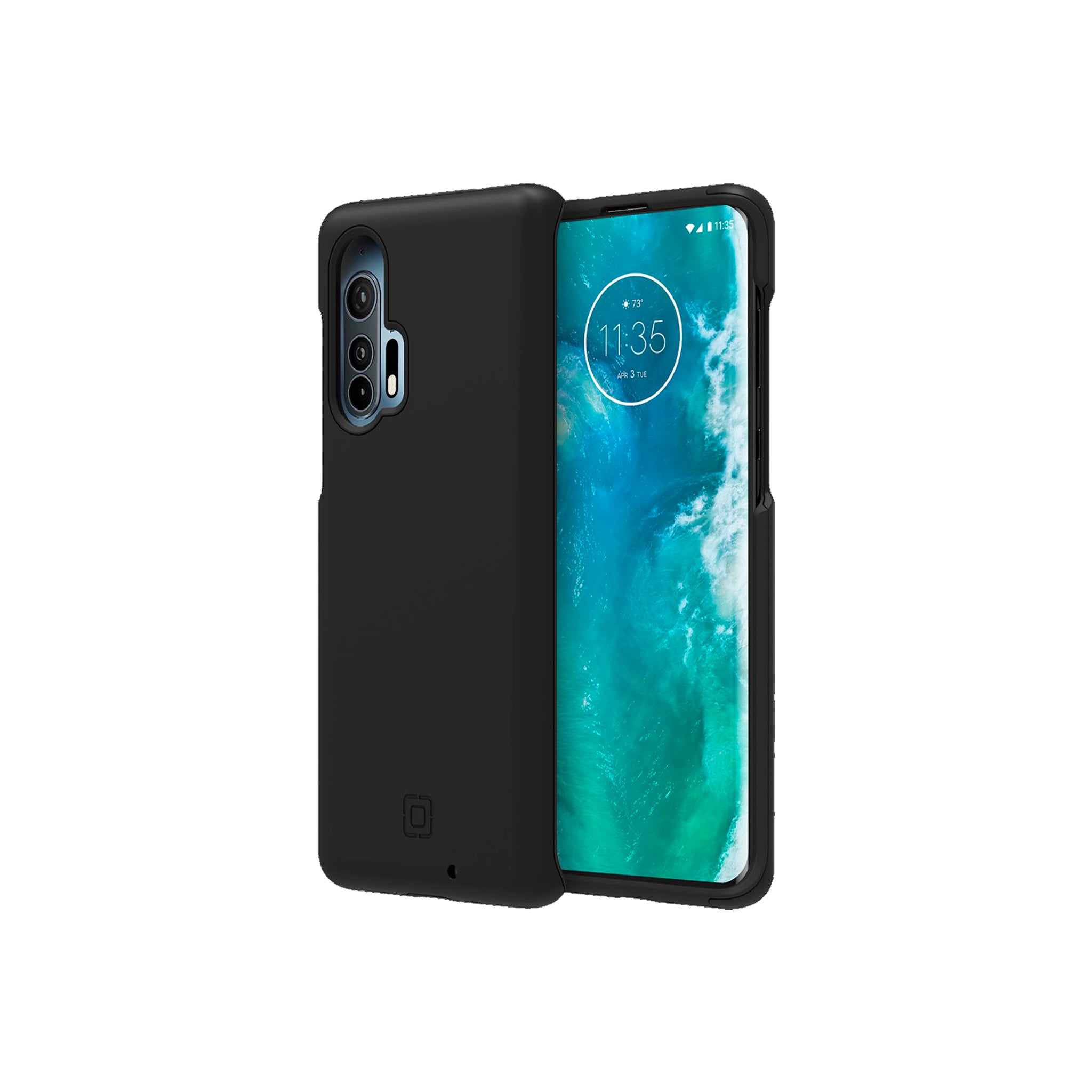 Incipio - DualPro Case For Motorola Moto Edge Plus - Black
