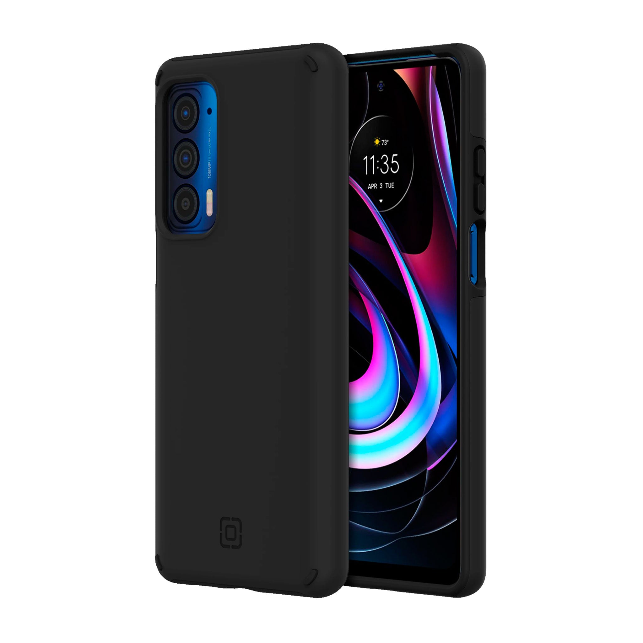 Incipio - Duo Case For Motorola Edge (2021) / Edge 5g Uw - Black