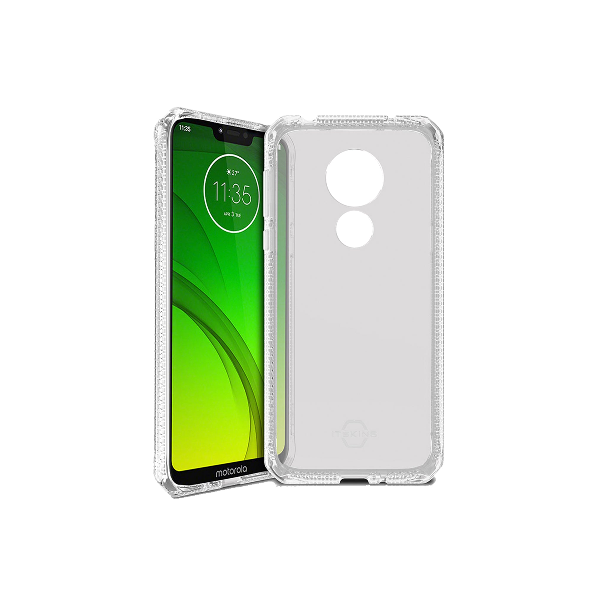 Itskins - Spectrum Clear Case For Motorola Moto G7 Power - Transparent