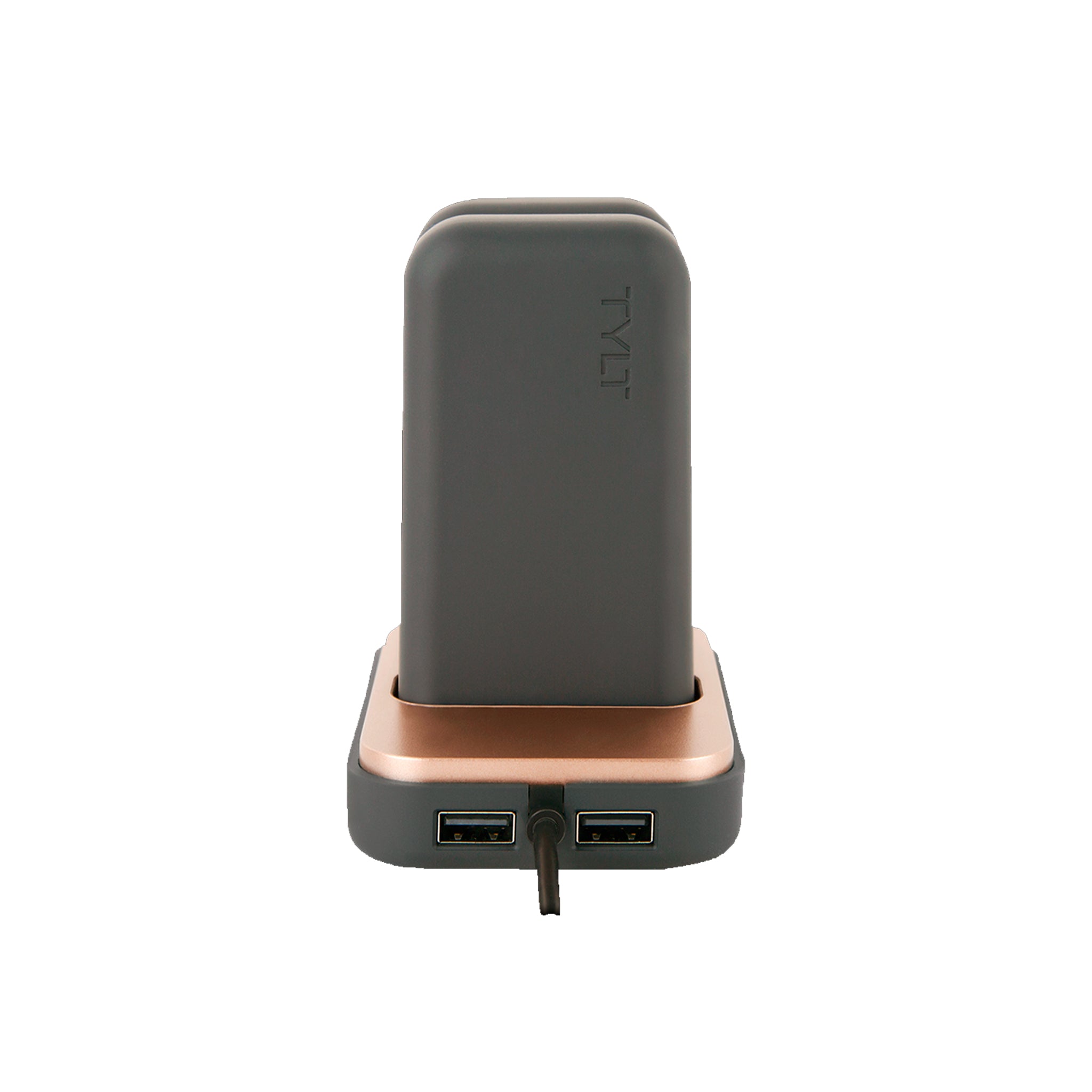 Tylt - Dockit Charging Station And Power Banks 6,700 Mah - Black