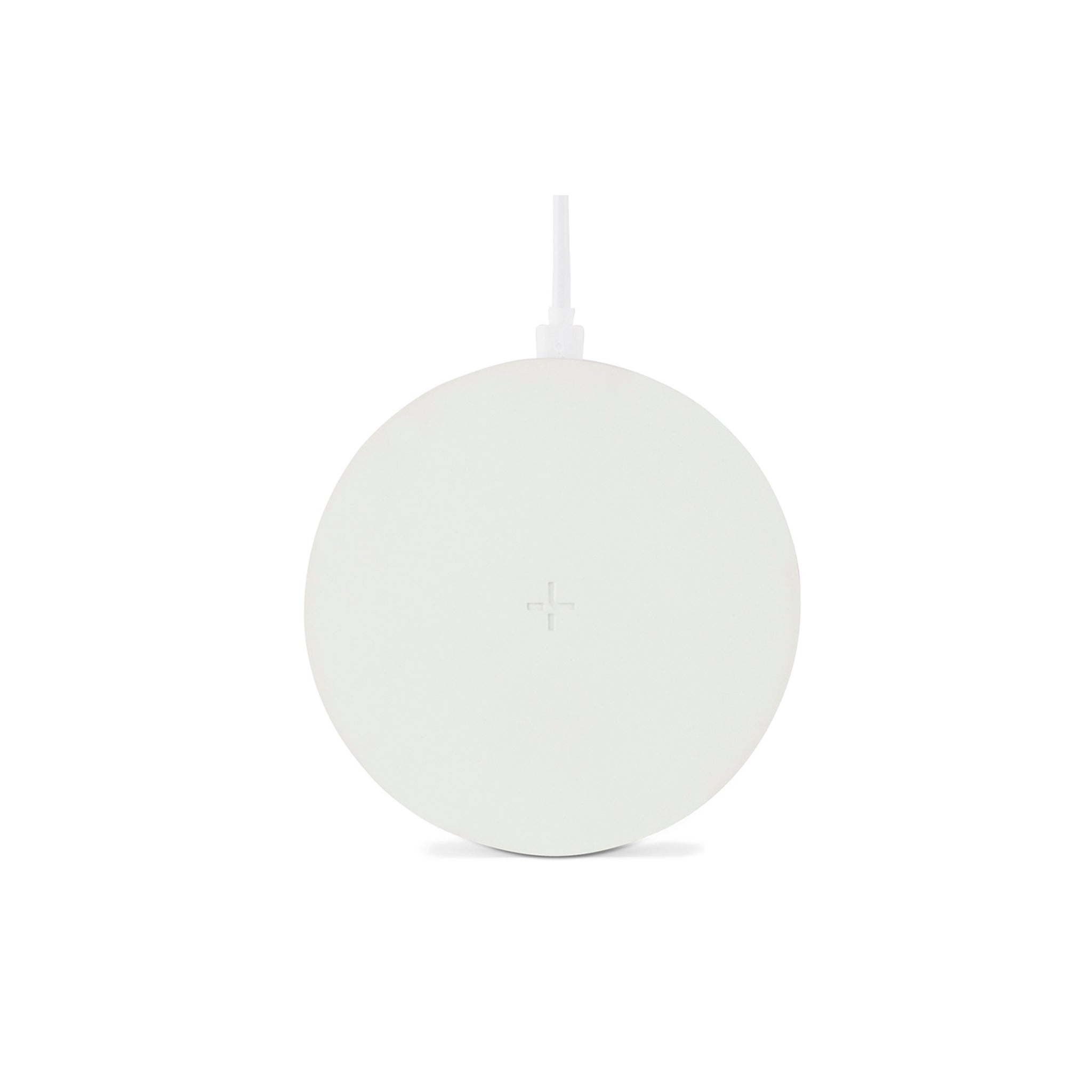 Tylt - Puck Wireless Charging Pad 10w - White And Cork