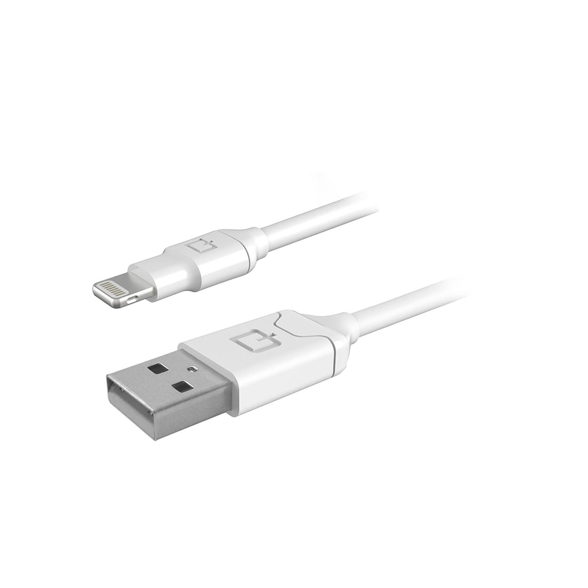 Qmadix - Apple Lightning Cable 10ft - White
