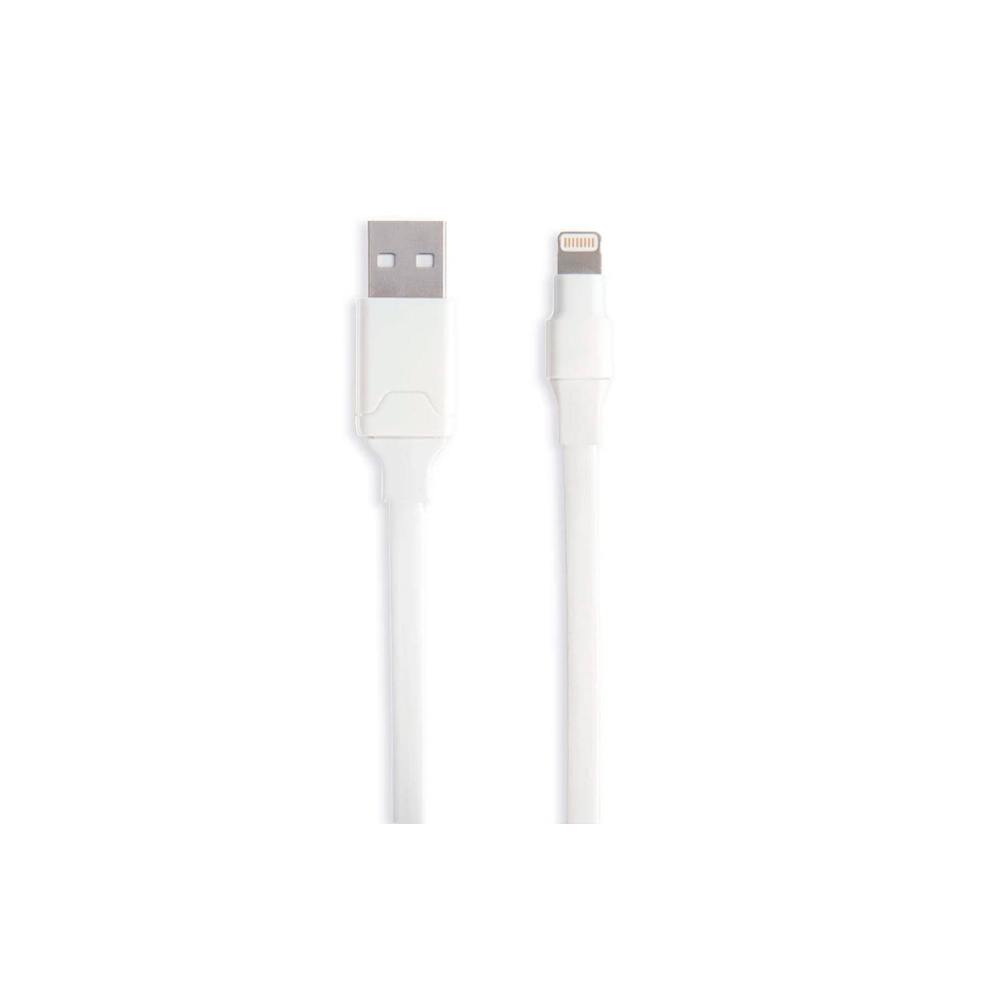 Qmadix - Wall Charger 4.8a For Apple Lightning Devices 6ft - White